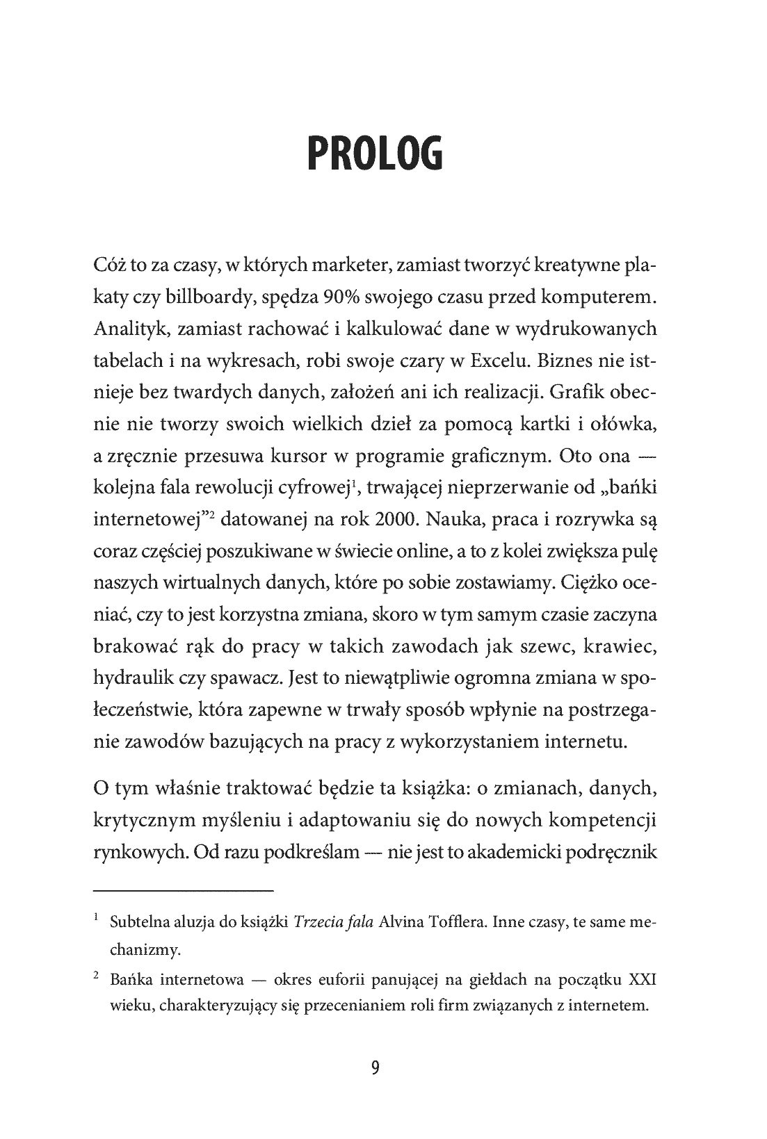 Fragment „Marketing i analityka biznesowa dla początkujących. Poznaj najważniejsze narzędzia i wykorzystaj ich możliwości” — strona 7 z 16