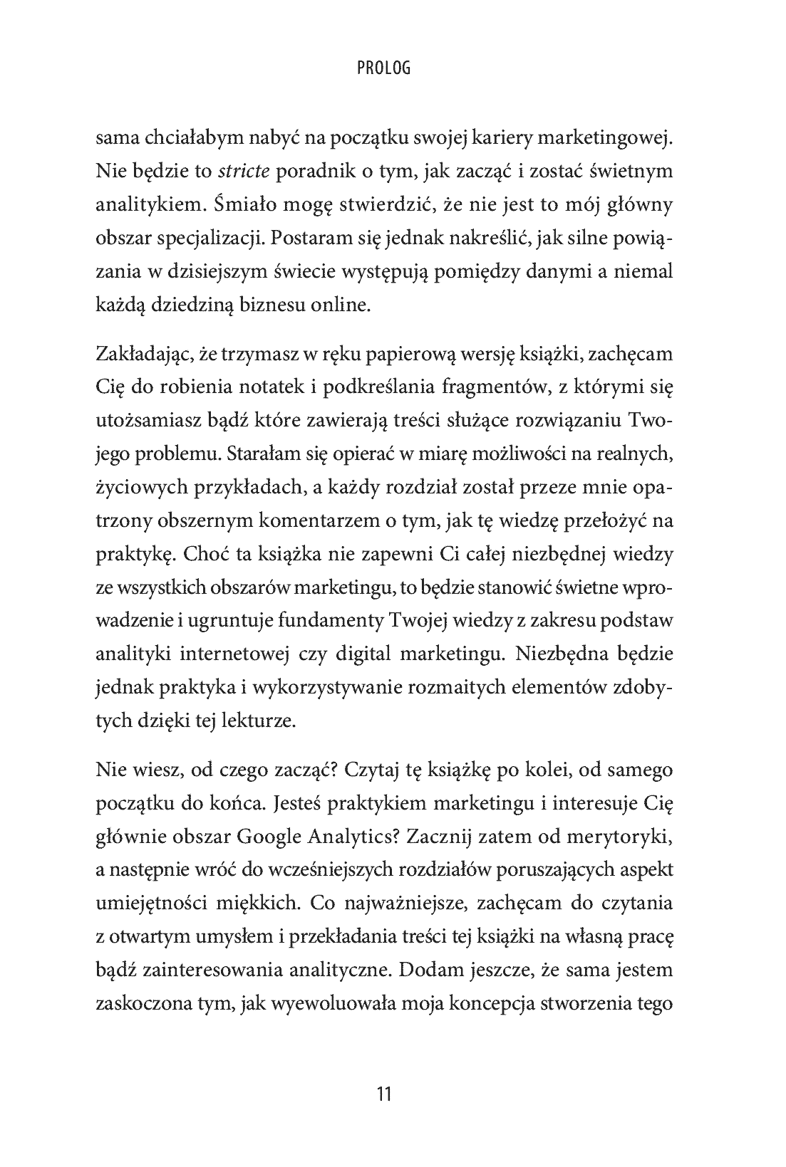 Fragment „Marketing i analityka biznesowa dla początkujących. Poznaj najważniejsze narzędzia i wykorzystaj ich możliwości” — strona 9 z 16