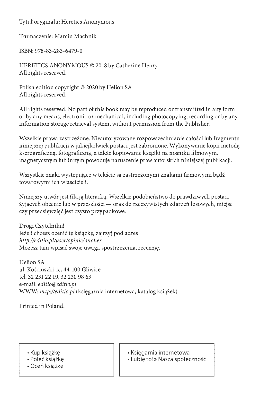 Fragment „Anonimowi Heretycy” — strona 2 z 8