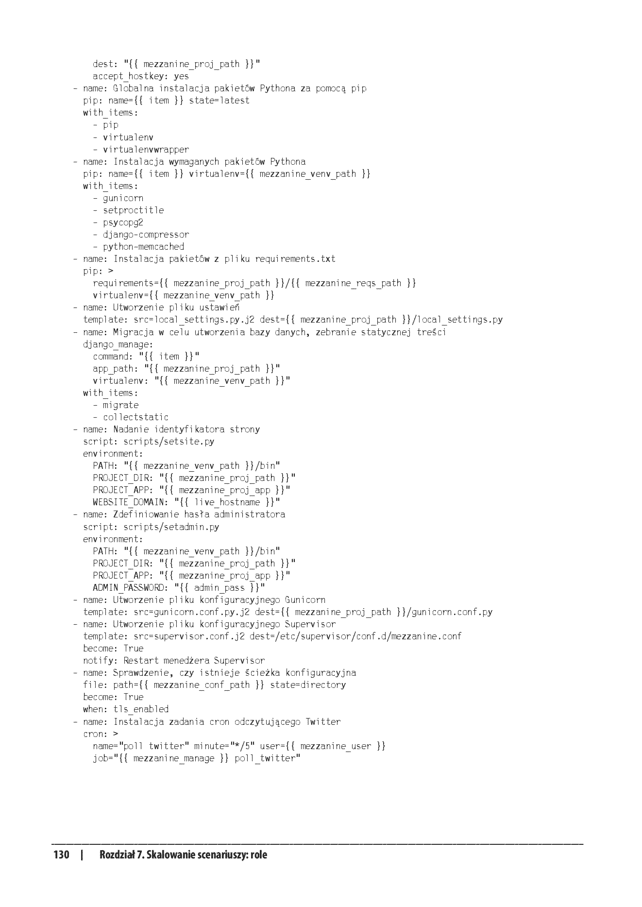 Fragment „Ansible w praktyce. Automatyzacja konfiguracji i proste instalowanie systemów. Wydanie II” — strona 16 z 30