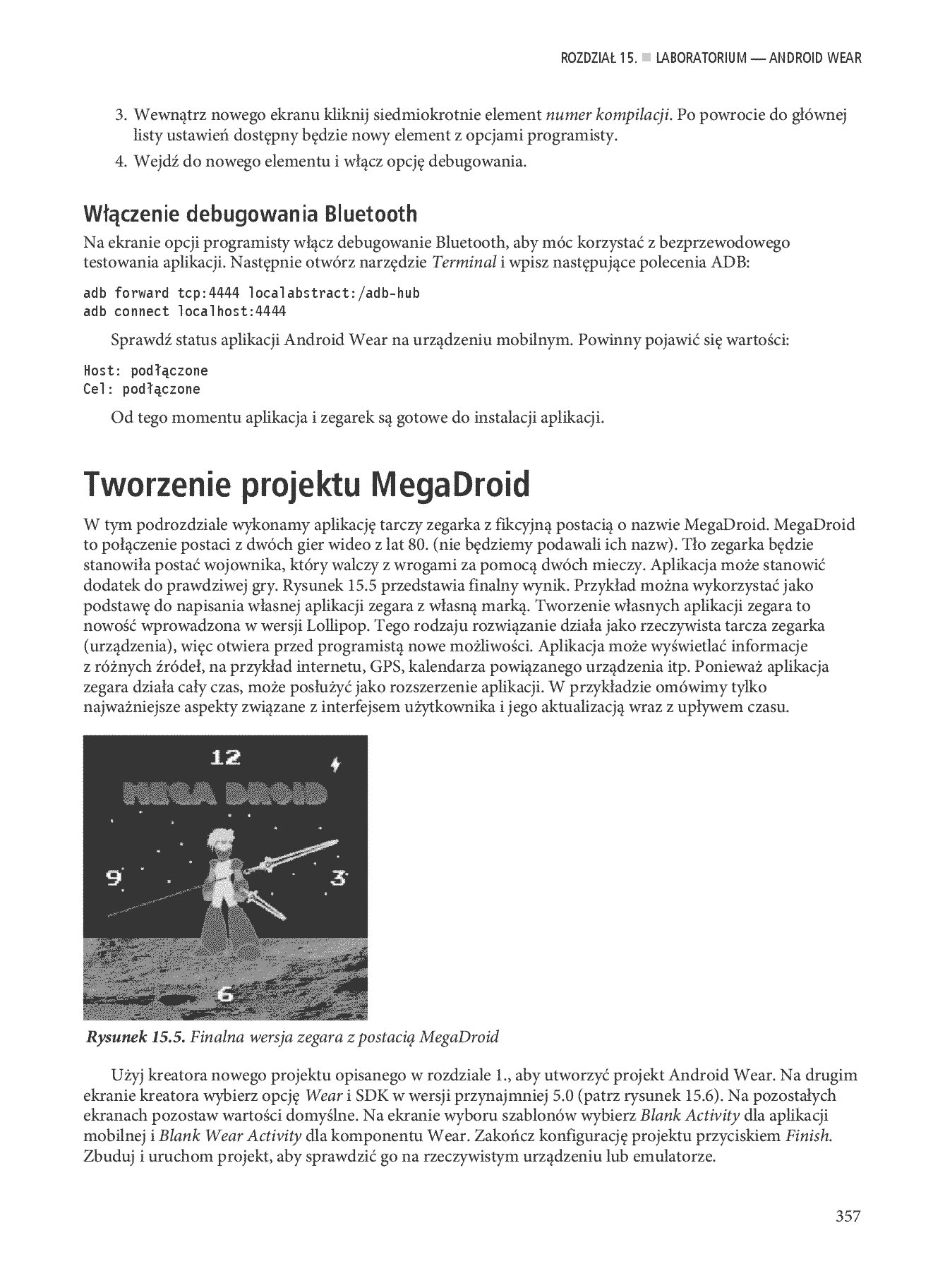 Fragment „Android Studio. Wygodne i efektywne tworzenie aplikacji” — strona 15 z 30