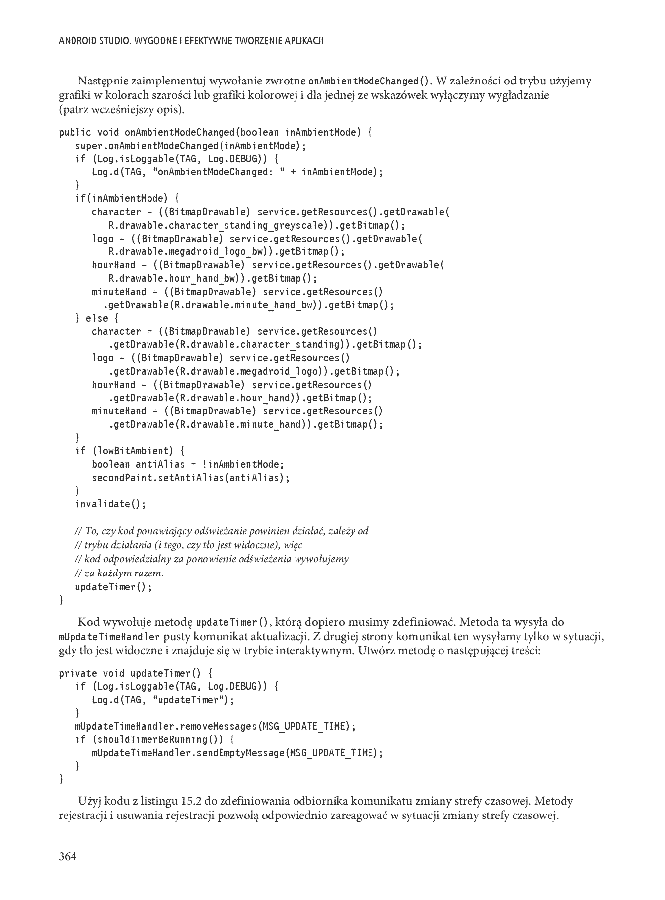 Fragment „Android Studio. Wygodne i efektywne tworzenie aplikacji” — strona 22 z 30