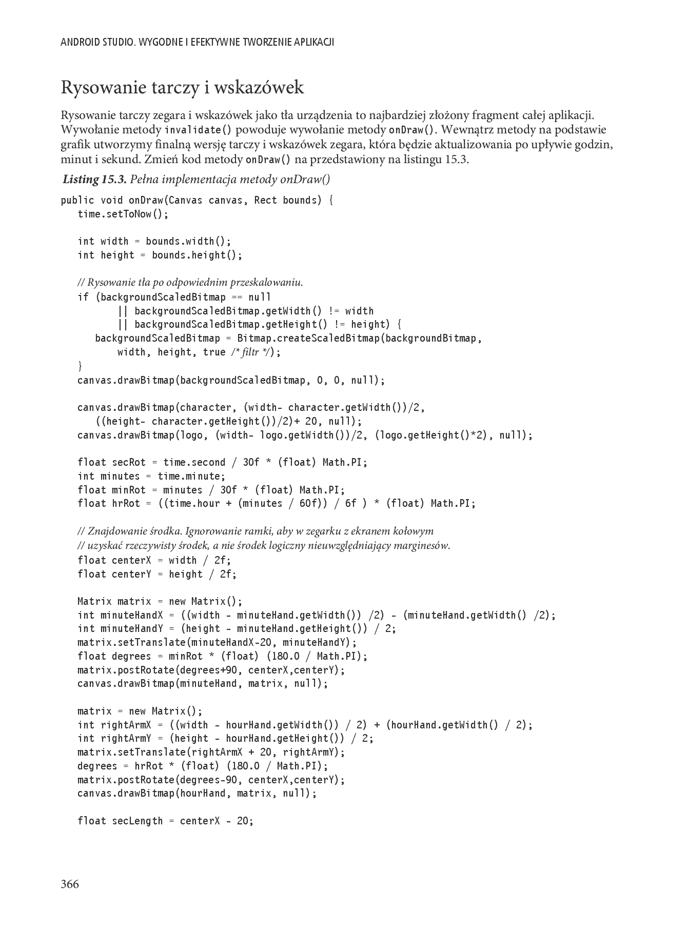 Fragment „Android Studio. Wygodne i efektywne tworzenie aplikacji” — strona 24 z 30
