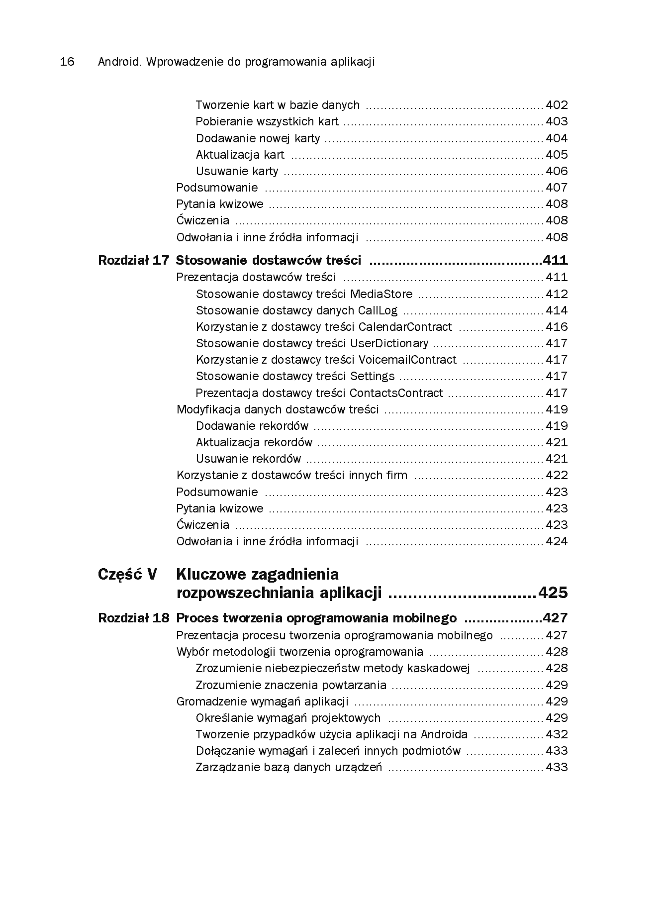 Fragment „Android. Wprowadzenie do programowania aplikacji. Wydanie V” — strona 12 z 30