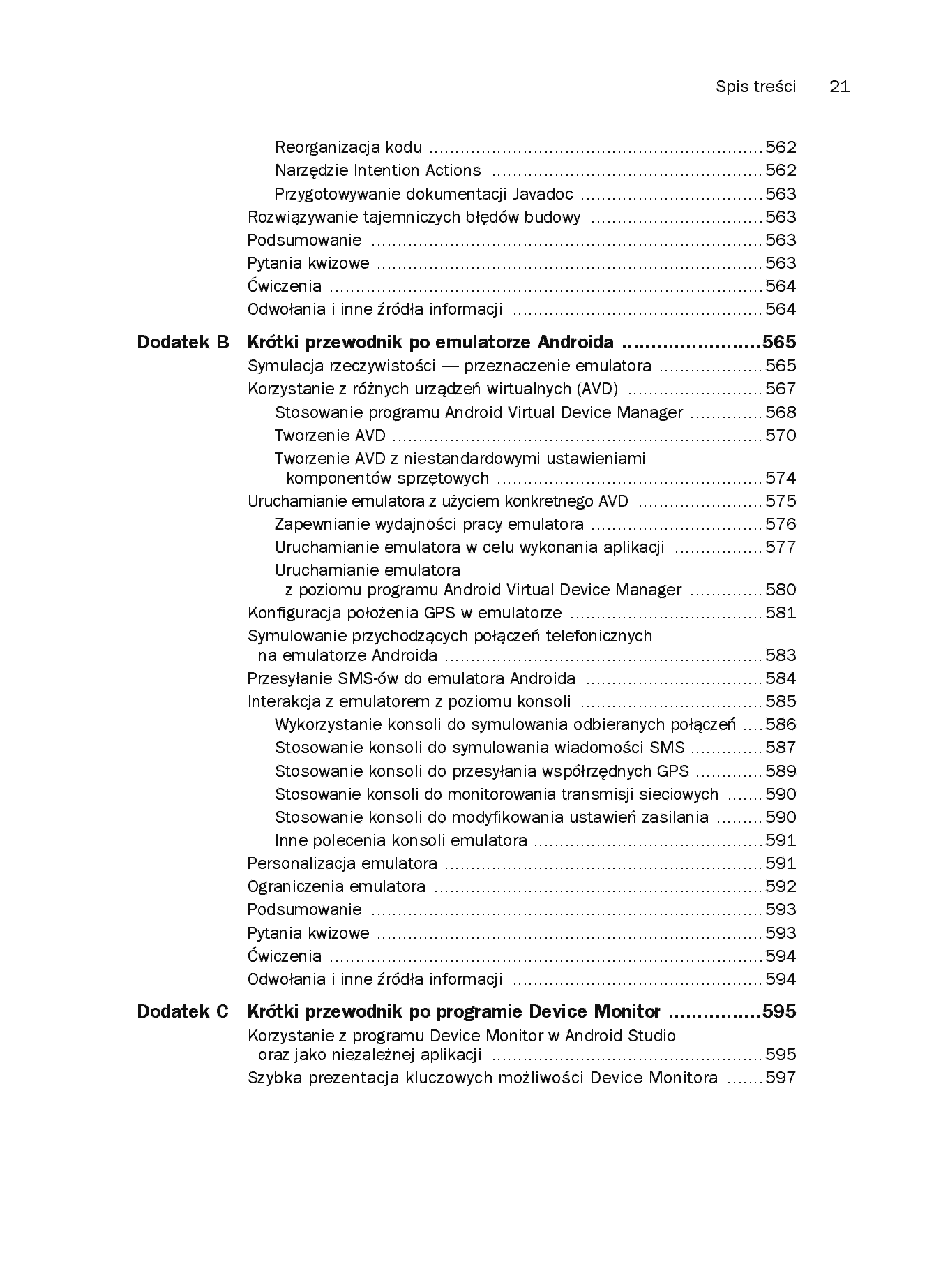 Fragment „Android. Wprowadzenie do programowania aplikacji. Wydanie V” — strona 17 z 30