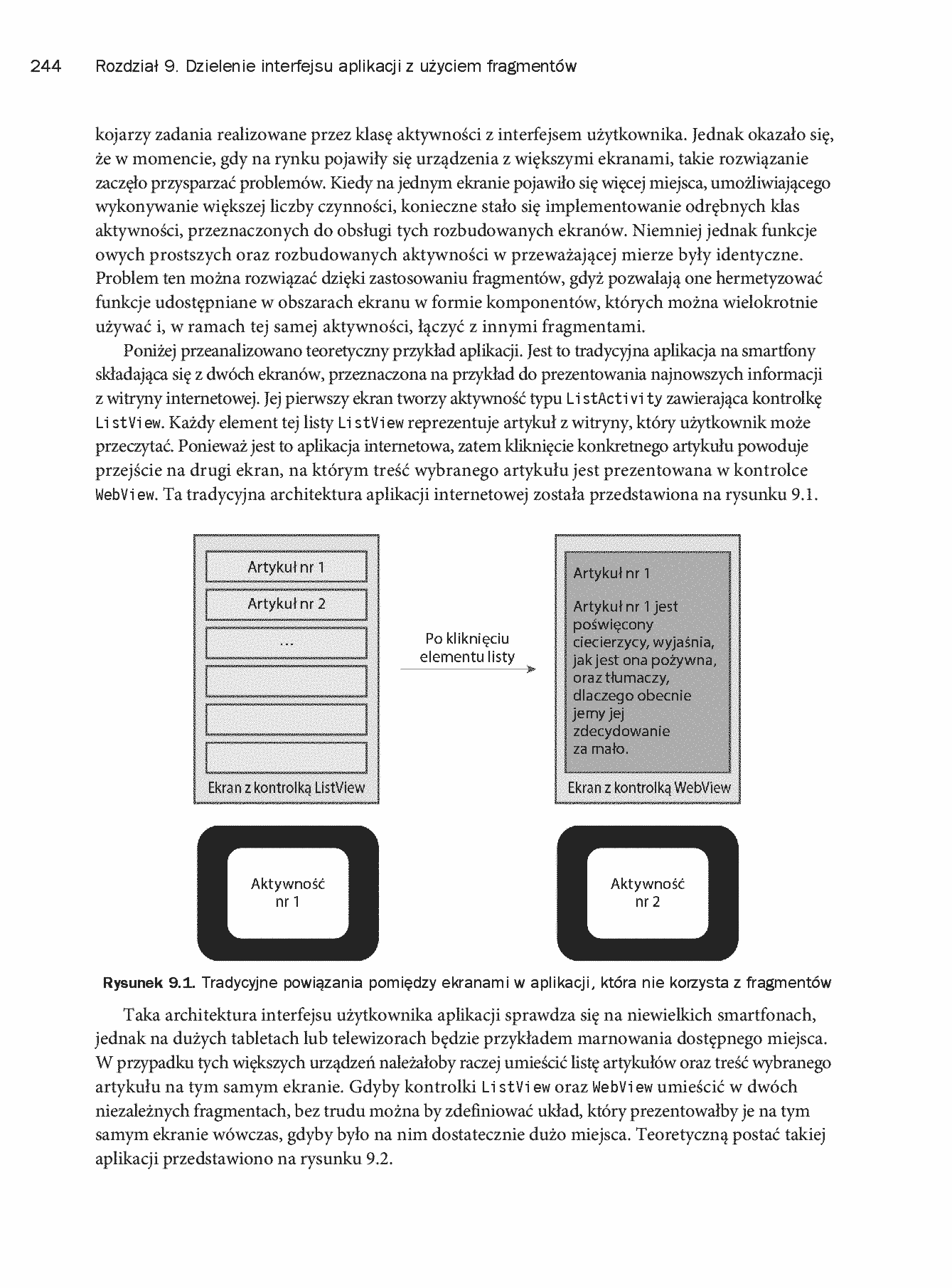 Fragment „Android. Wprowadzenie do programowania aplikacji. Wydanie V” — strona 22 z 30