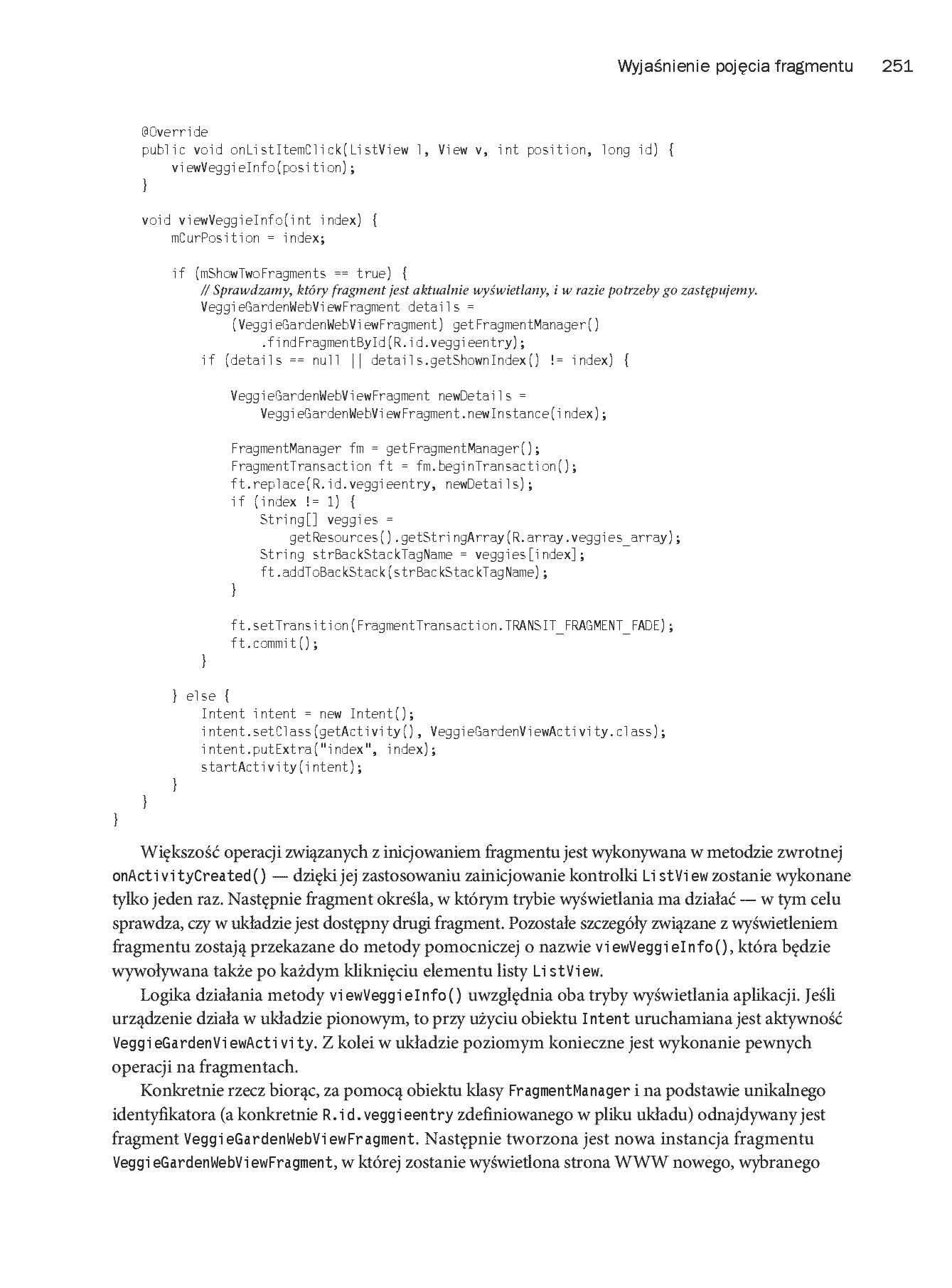 Fragment „Android. Wprowadzenie do programowania aplikacji. Wydanie V” — strona 29 z 30