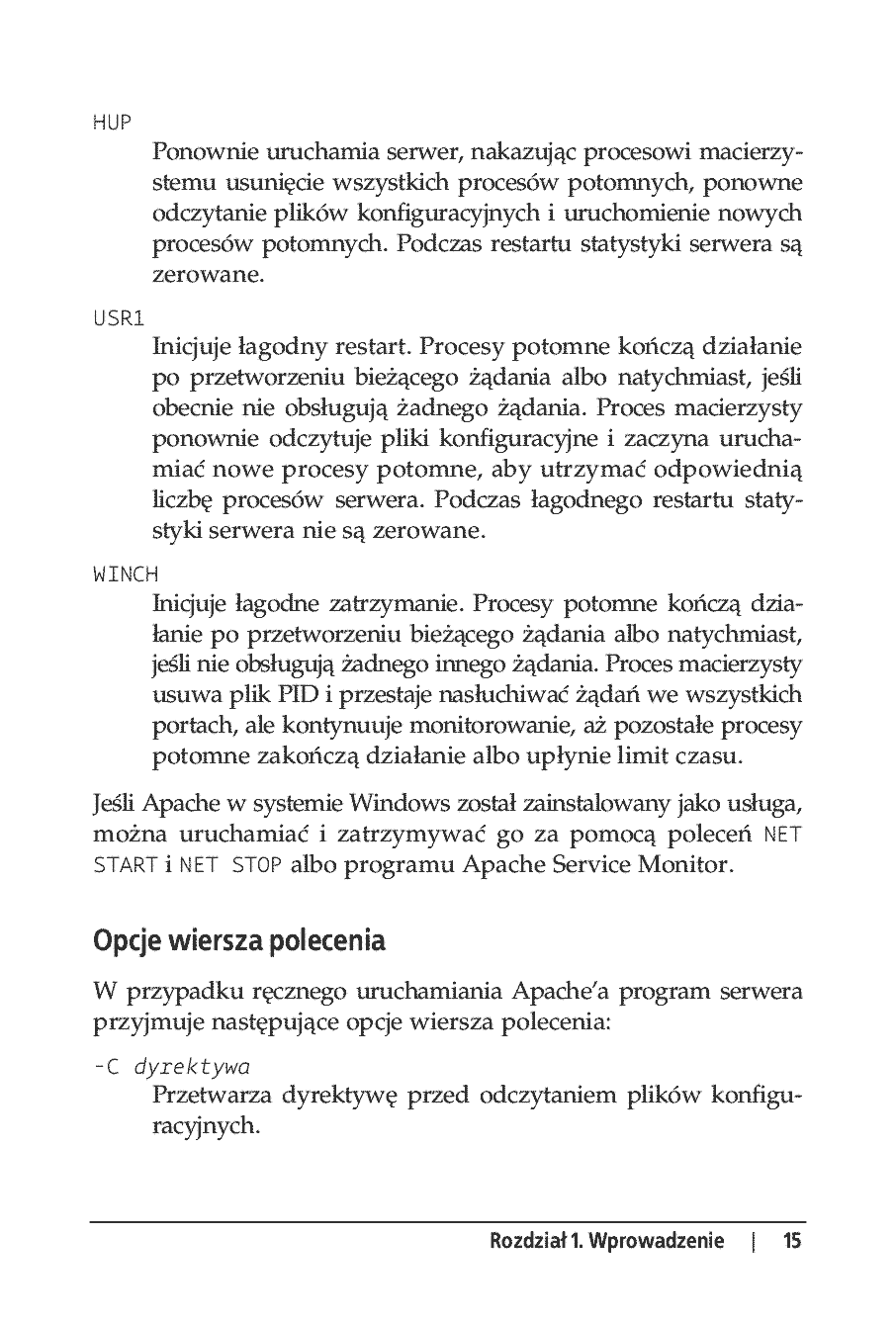 Fragment „Apache 2. Leksykon kieszonkowy” — strona 11 z 23
