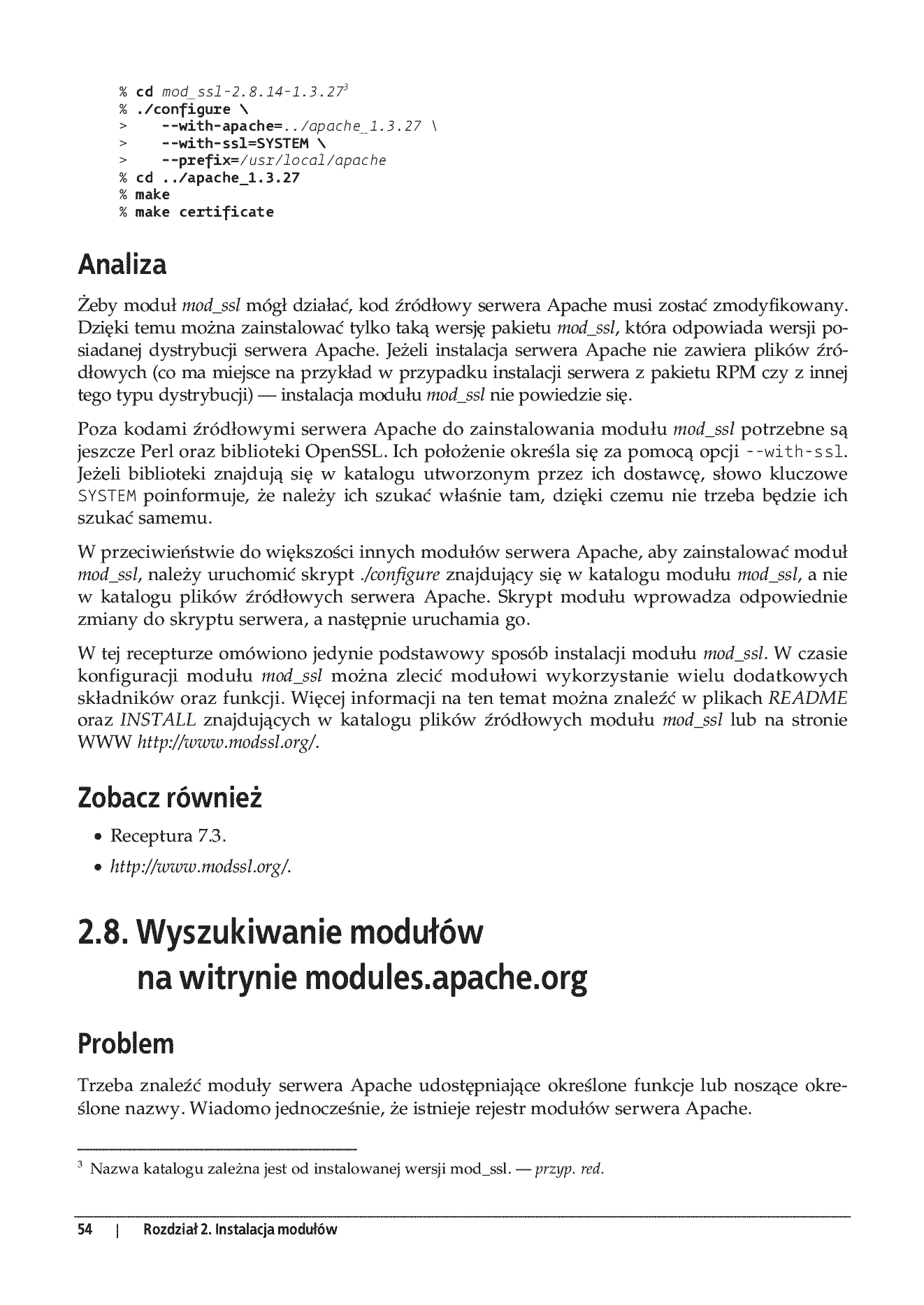 Fragment „Apache. Receptury. Wydanie II” — strona 20 z 23