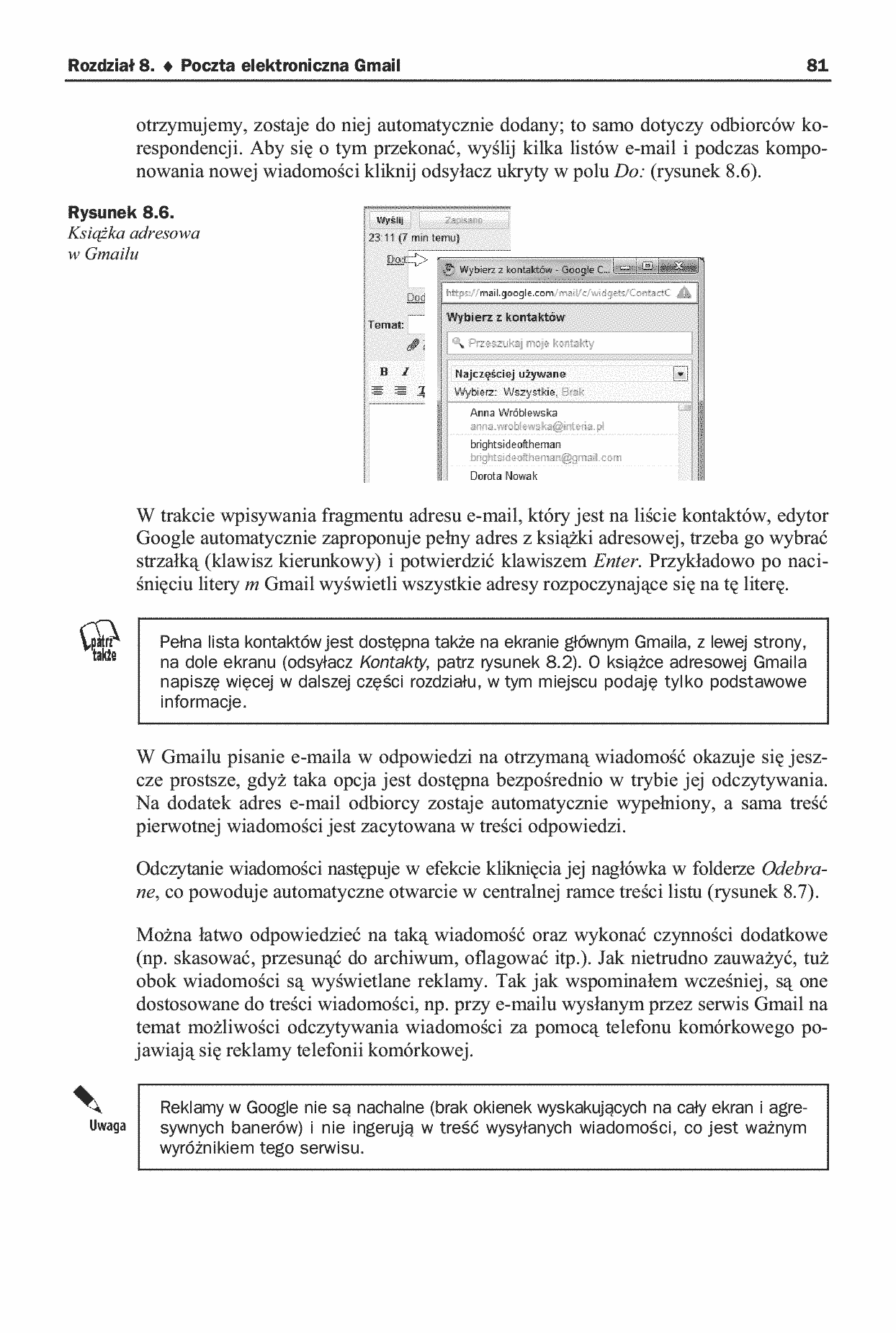 Fragment „Aplikacje Google. Wykorzystaj potencjał darmowych narzędzi” — strona 11 z 20