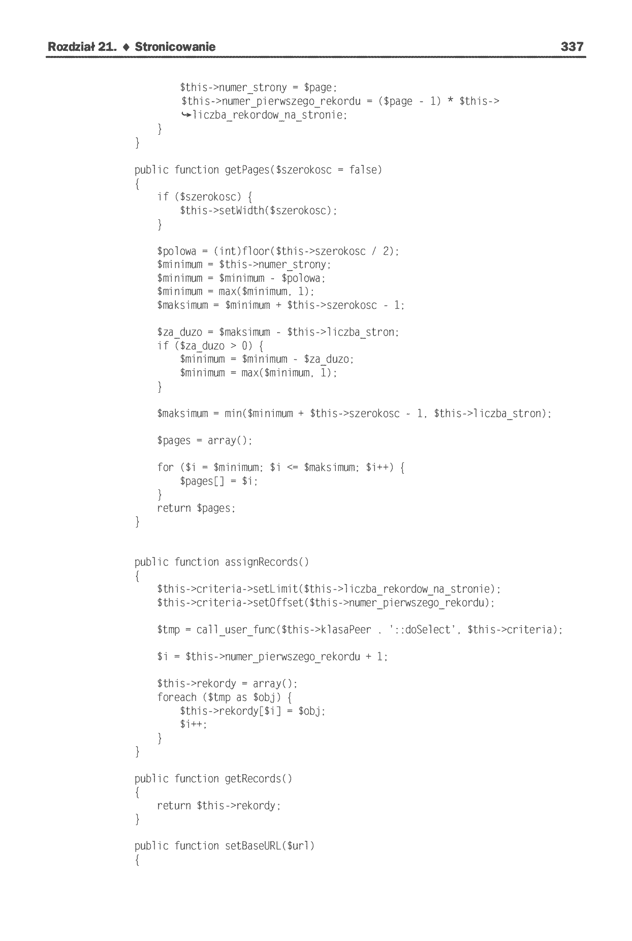 Fragment „PHP, MySQL i MVC. Tworzenie witryn WWW opartych na bazie danych” — strona 15 z 27