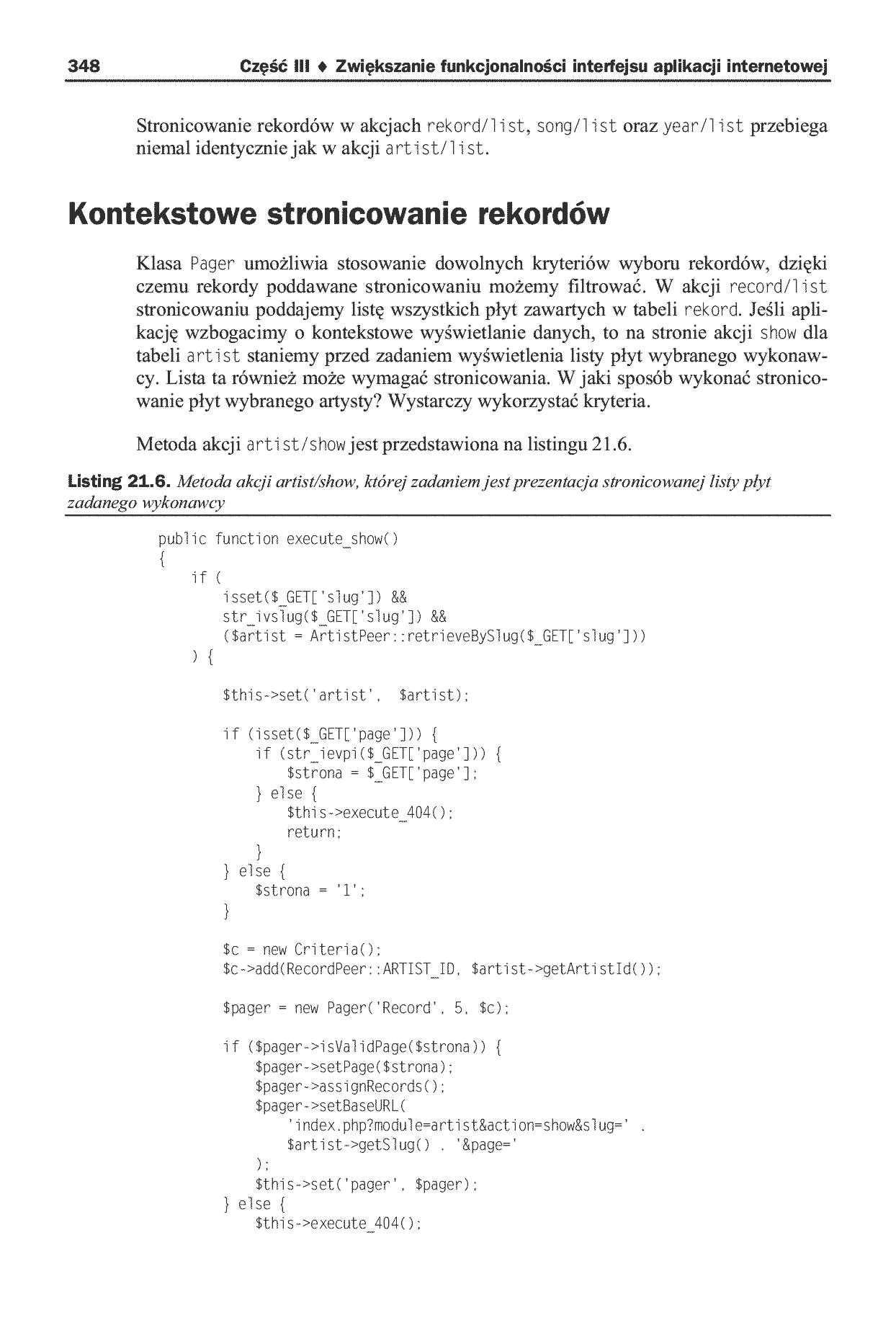 Fragment „PHP, MySQL i MVC. Tworzenie witryn WWW opartych na bazie danych” — strona 26 z 27