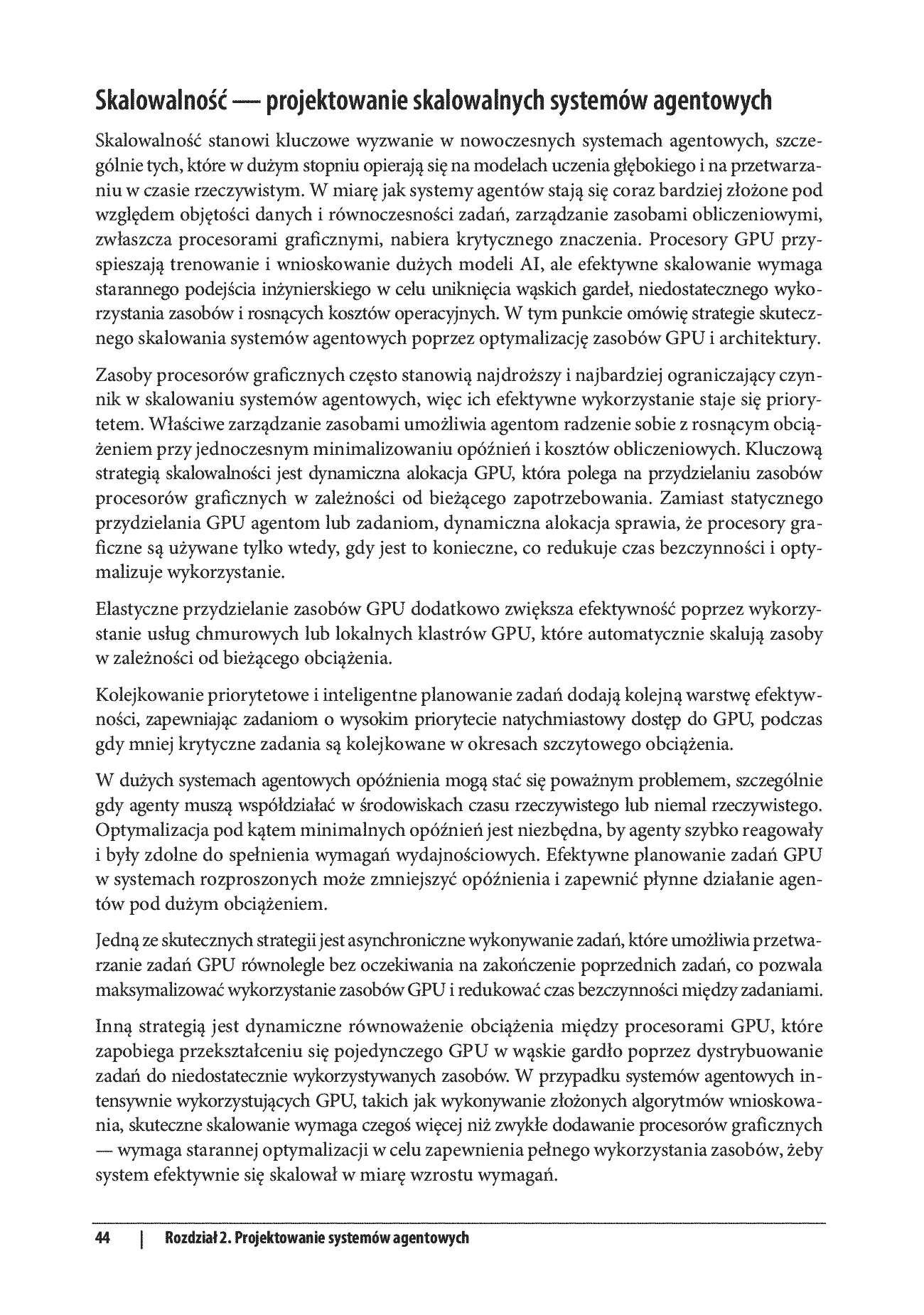 Fragment „Aplikacje oparte na agentach AI. Projektowanie i wdrażanie systemów wieloagentowych” — strona 20 z 30