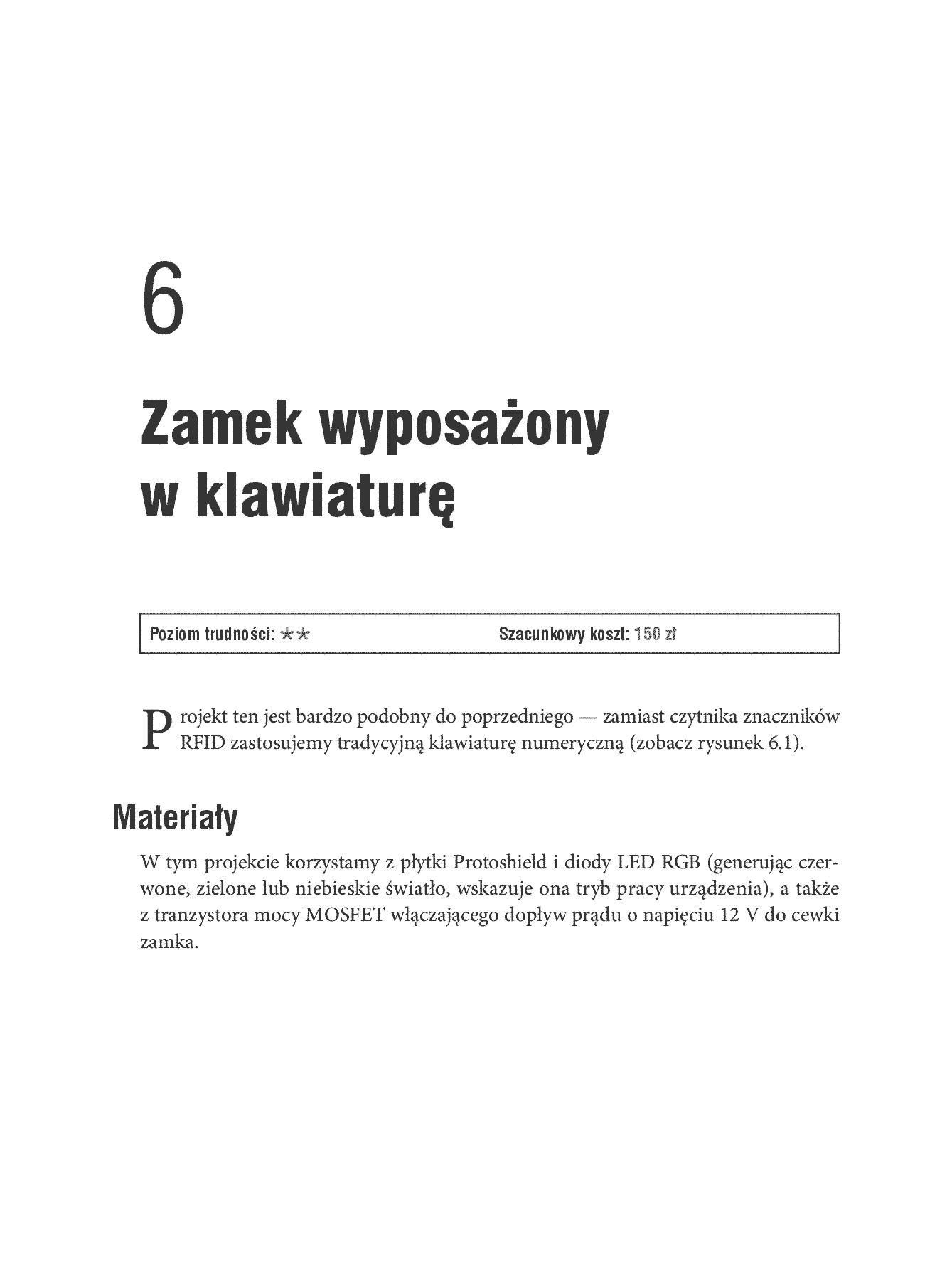 Fragment „Arduino. 36 projektów dla pasjonatów elektroniki” — strona 13 z 30