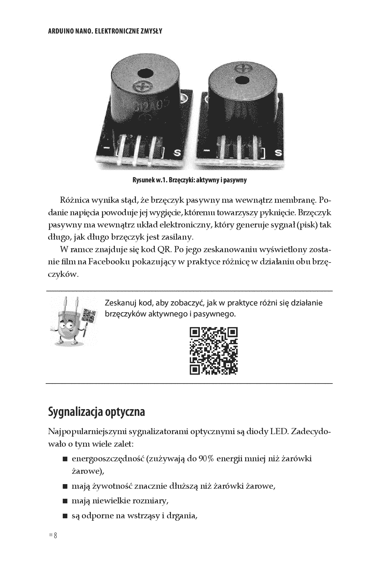 Fragment „Arduino Nano. Elektroniczne zmysły” — strona 8 z 18