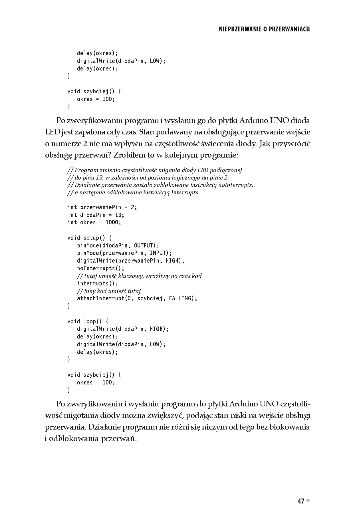Fragment „Arduino od podstaw” — strona 13 z 22