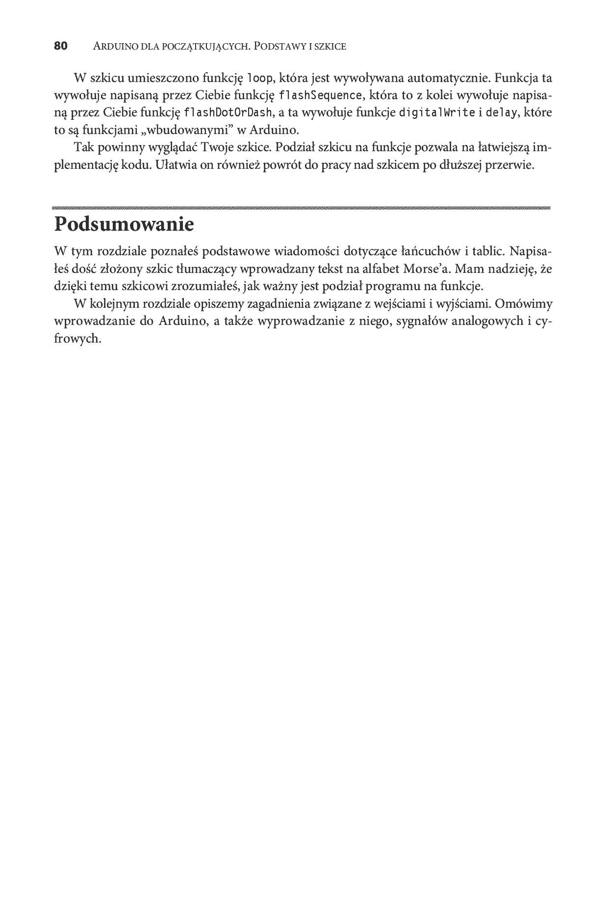 Fragment „Arduino dla początkujących. Podstawy i szkice” — strona 20 z 26