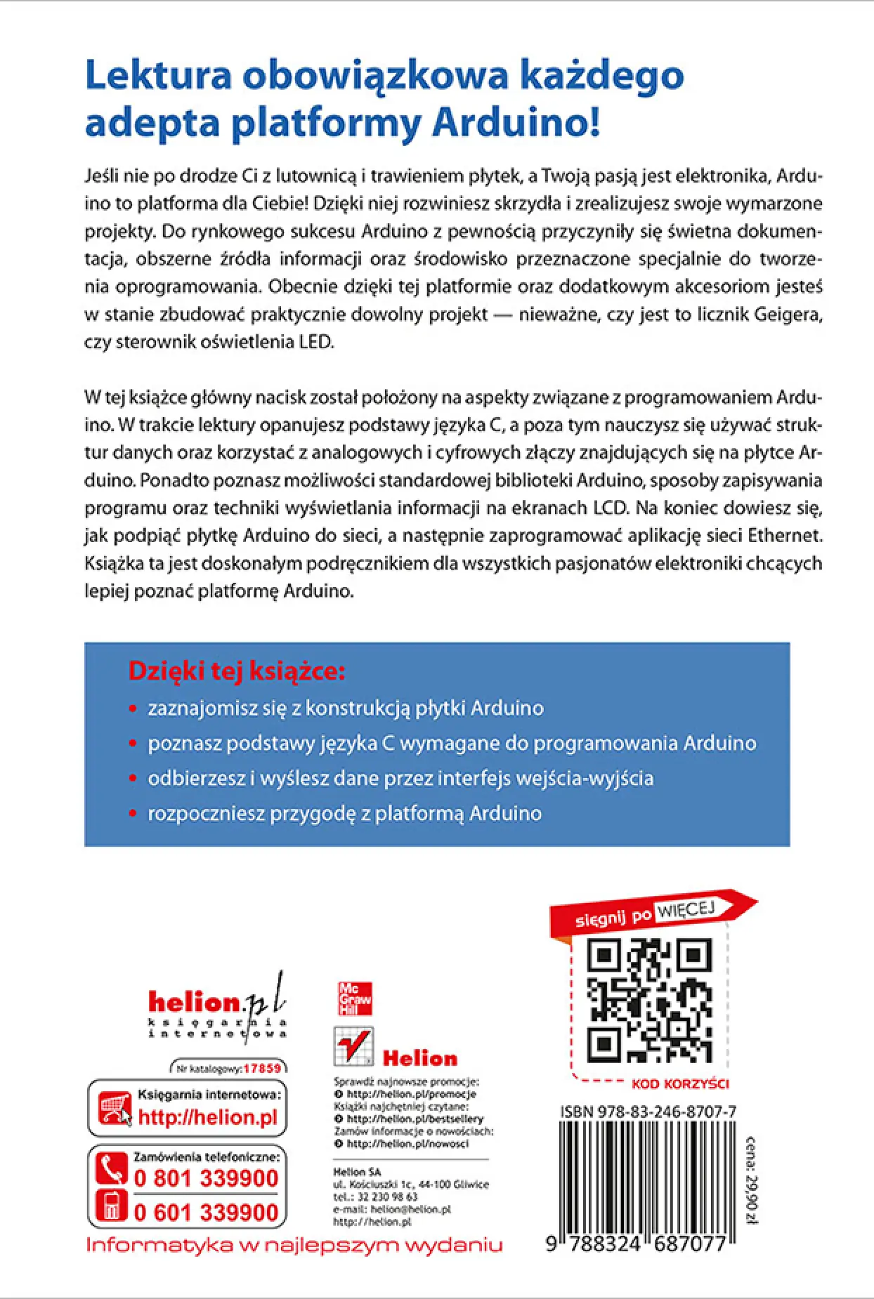 Fragment „Arduino dla początkujących. Podstawy i szkice” — strona 26 z 26