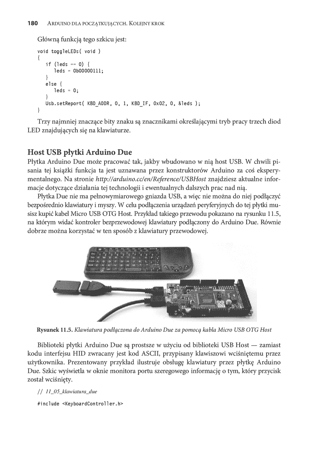 Fragment „Arduino dla początkujących. Kolejny krok” — strona 16 z 20