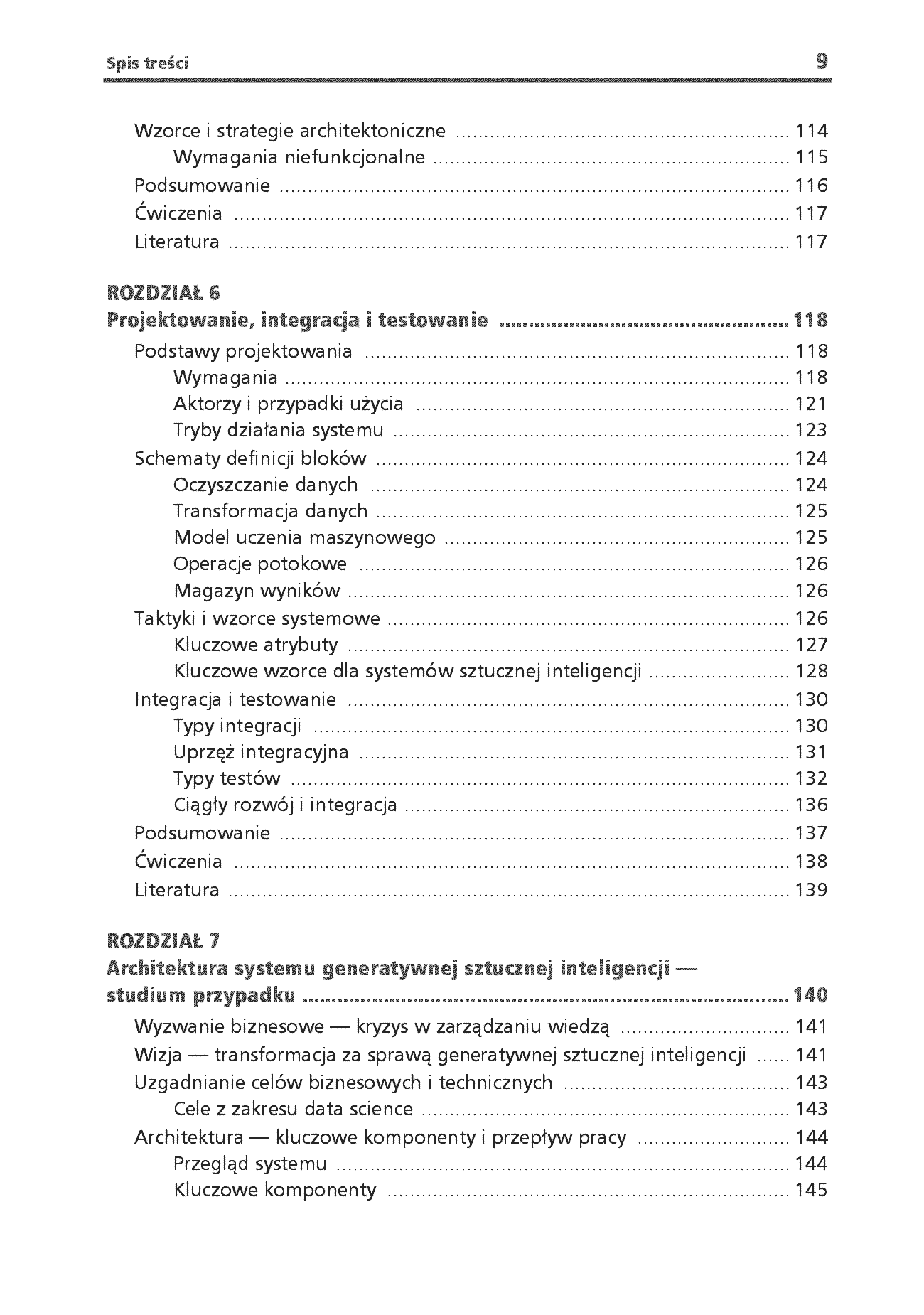 Fragment „Architektura systemów AI. Projektowanie skalowalnego i niezawodnego oprogramowania” — strona 7 z 30