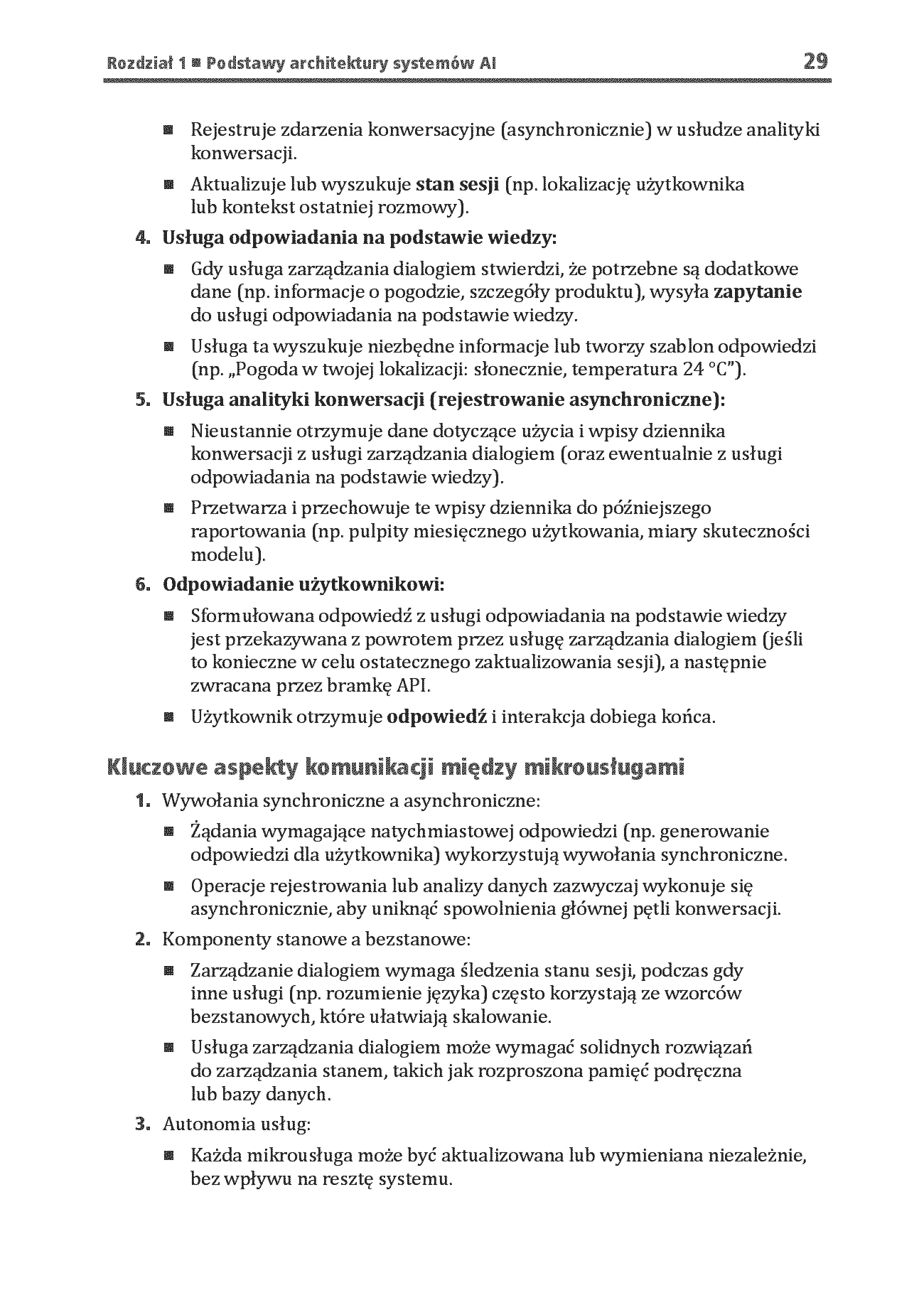 Fragment „Architektura systemów AI. Projektowanie skalowalnego i niezawodnego oprogramowania” — strona 21 z 30