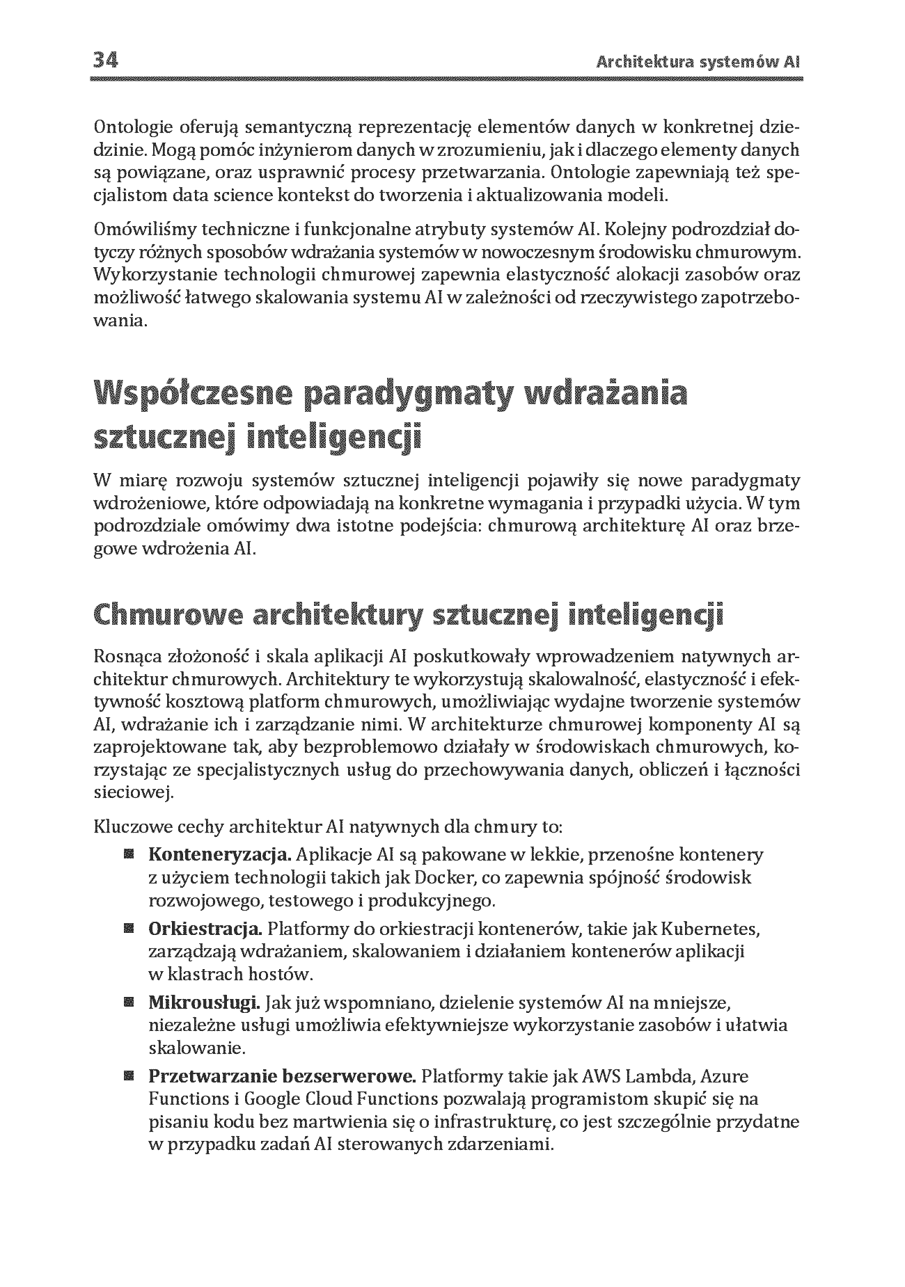 Fragment „Architektura systemów AI. Projektowanie skalowalnego i niezawodnego oprogramowania” — strona 26 z 30