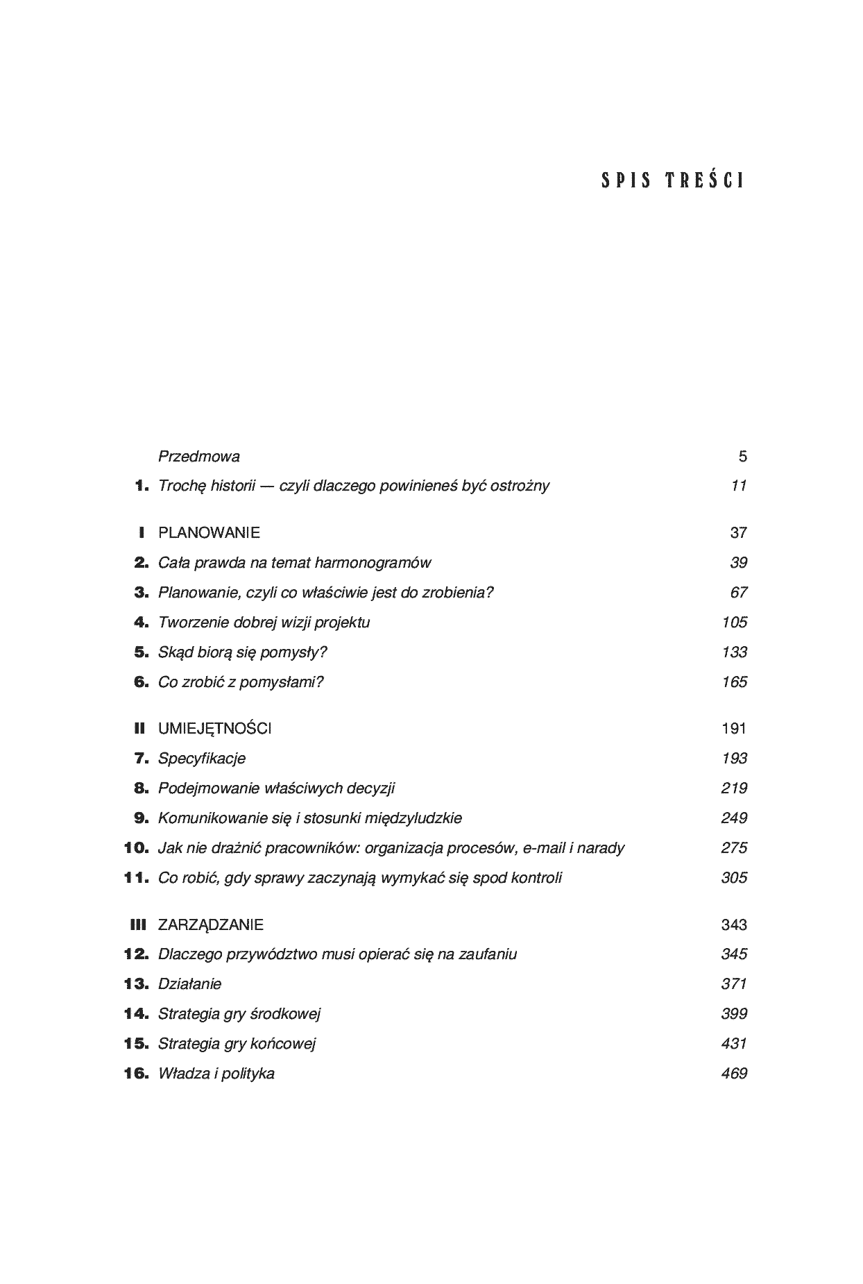 Fragment „Sztuka zarządzania projektami” — strona 2 z 30