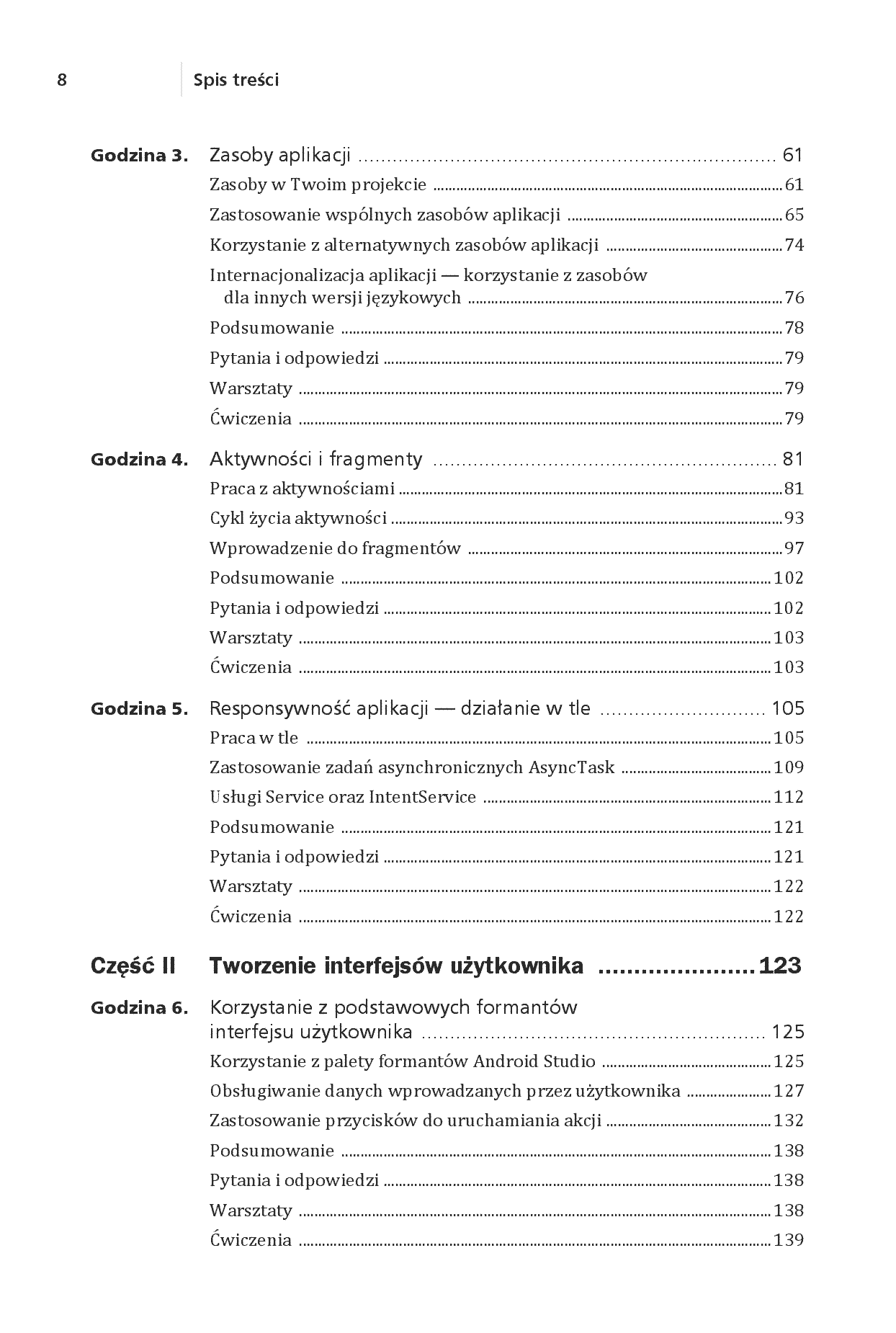 Fragment „Android Studio w 24 godziny. Wygodne programowanie dla platformy Android. Wydanie IV” — strona 4 z 30