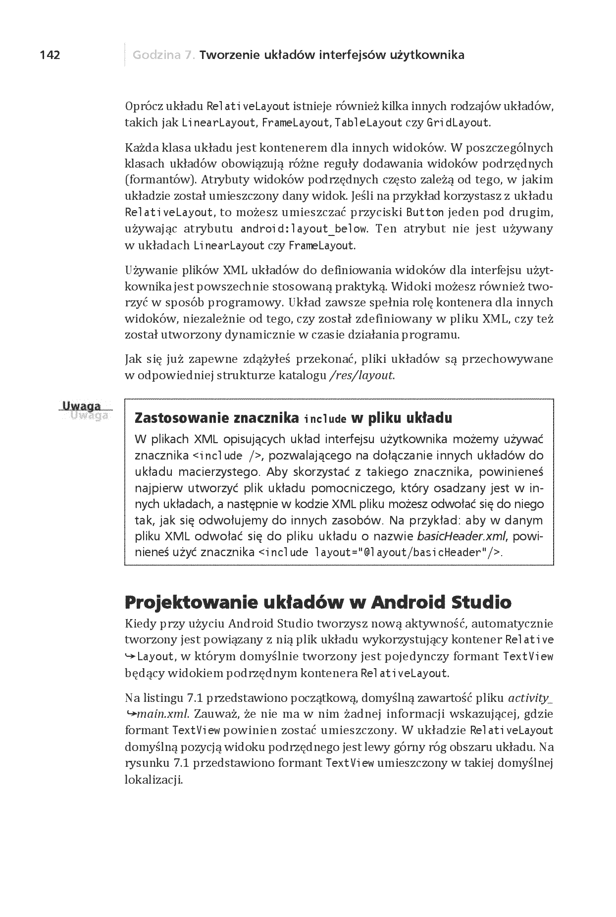 Fragment „Android Studio w 24 godziny. Wygodne programowanie dla platformy Android. Wydanie IV” — strona 12 z 30