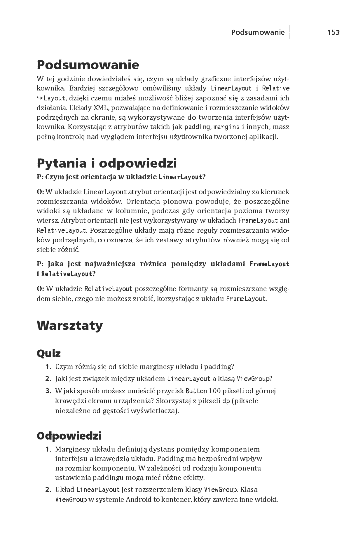 Fragment „Android Studio w 24 godziny. Wygodne programowanie dla platformy Android. Wydanie IV” — strona 23 z 30