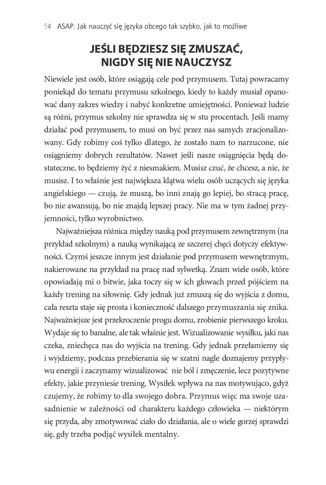 Fragment „ASAP. Jak nauczyć się języka obcego tak szybko, jak to możliwe” — strona 8 z 20