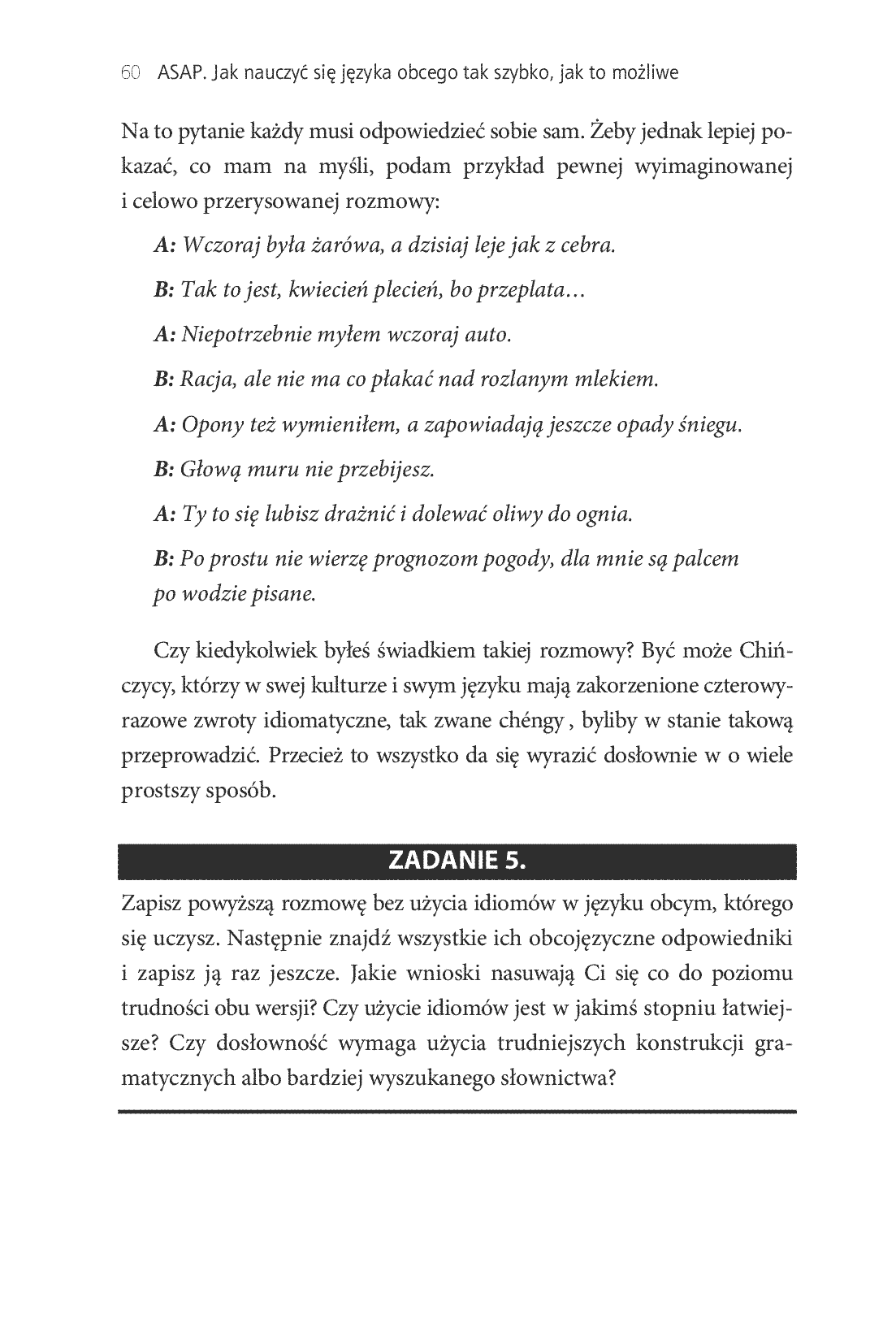Fragment „ASAP. Jak nauczyć się języka obcego tak szybko, jak to możliwe” — strona 14 z 20