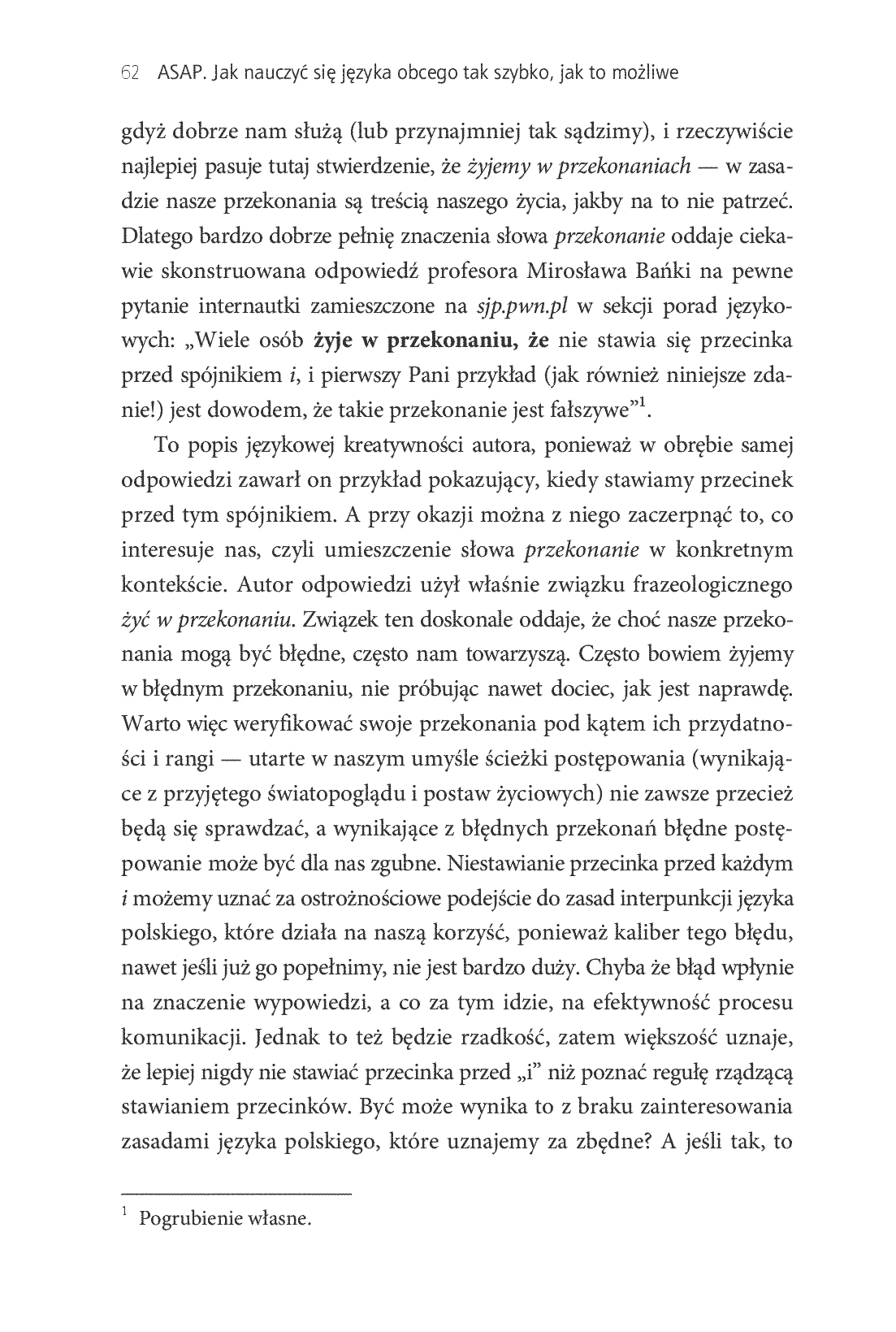 Fragment „ASAP. Jak nauczyć się języka obcego tak szybko, jak to możliwe” — strona 16 z 20