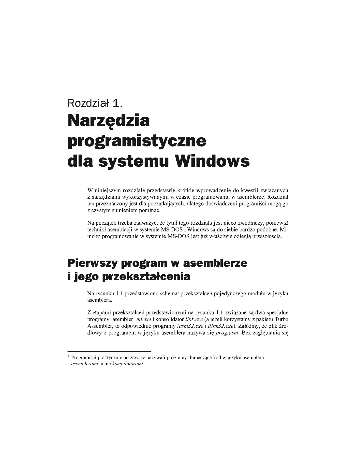Fragment „Asembler. Podręcznik programisty” — strona 8 z 24