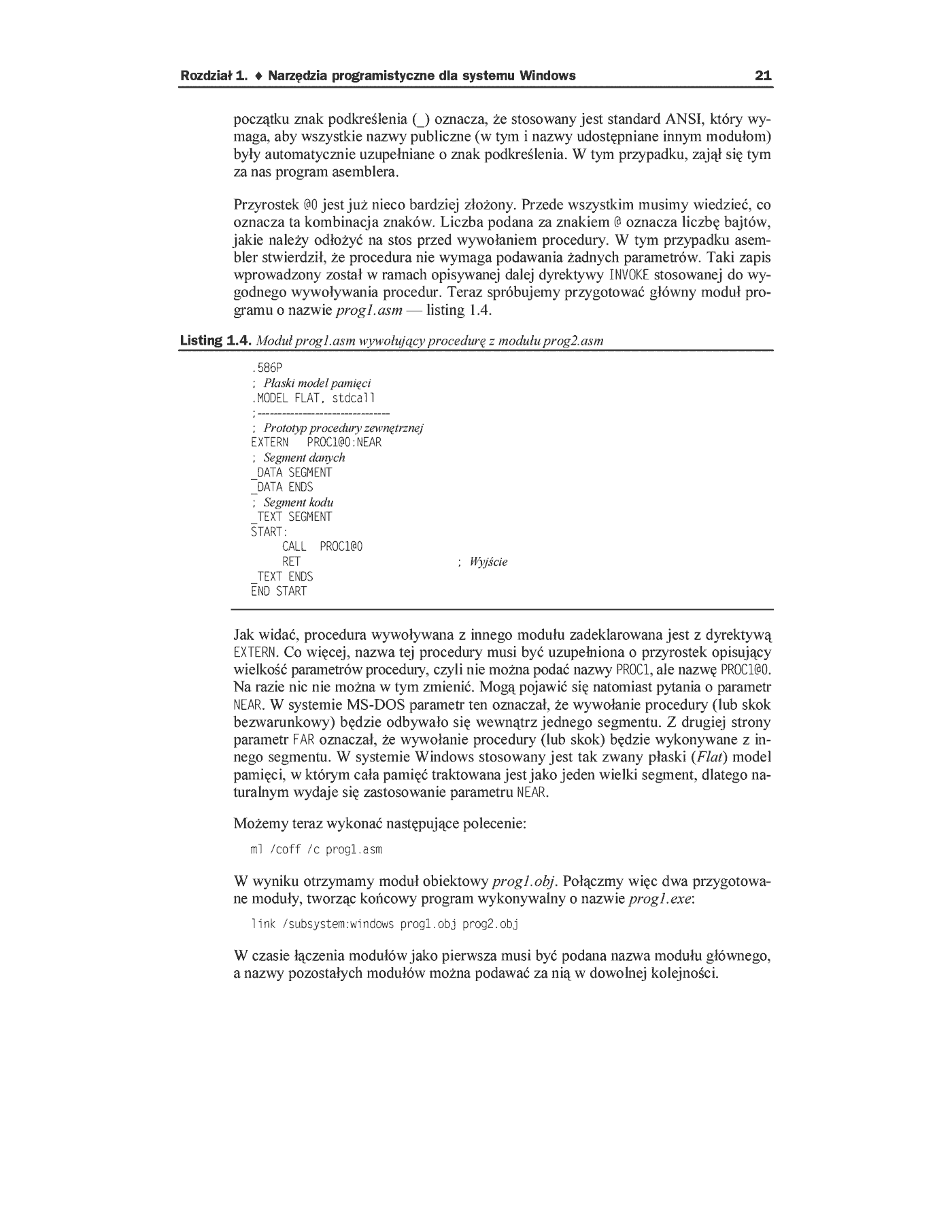 Fragment „Asembler. Podręcznik programisty” — strona 14 z 24
