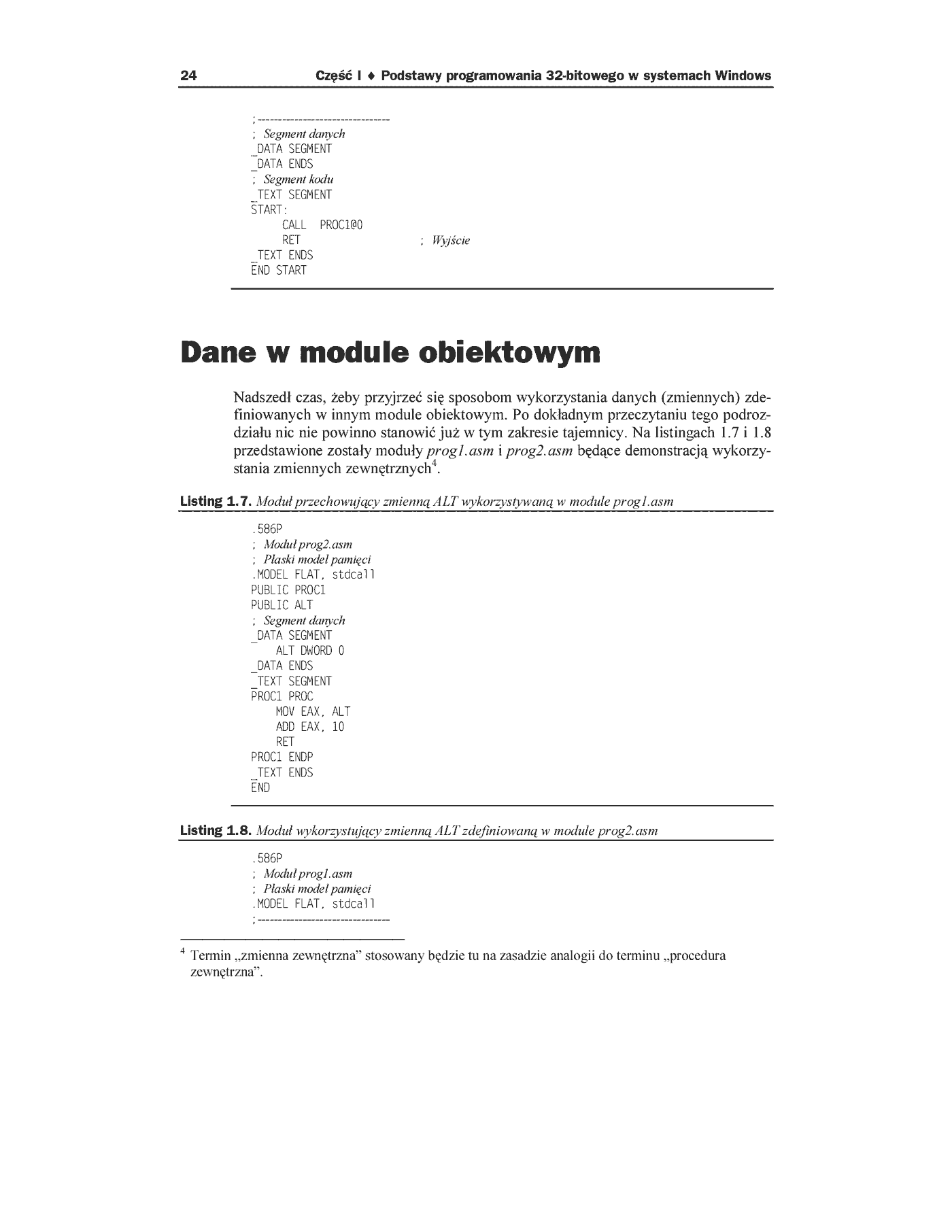 Fragment „Asembler. Podręcznik programisty” — strona 17 z 24