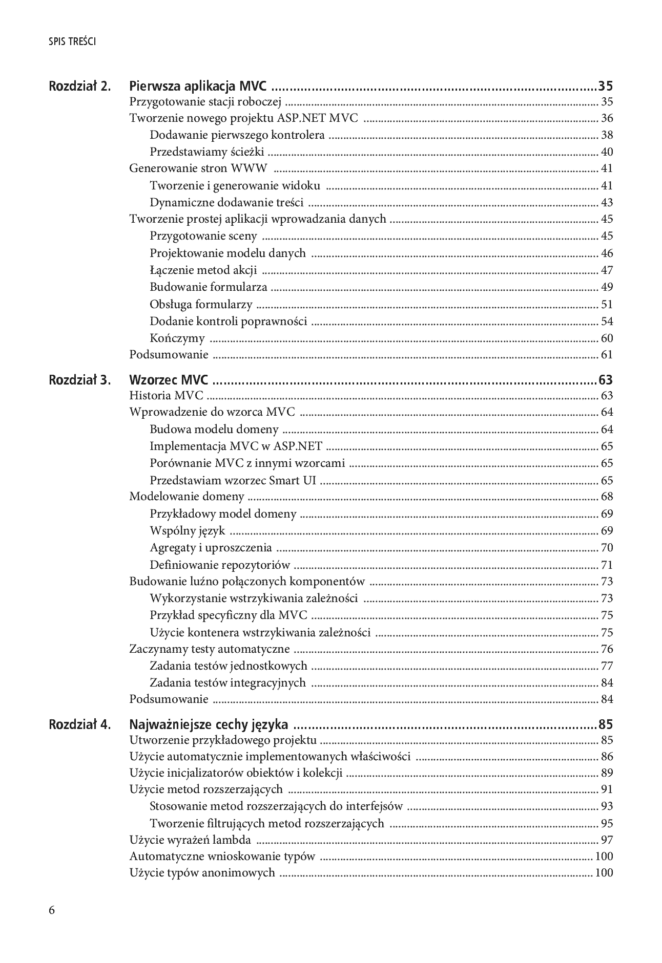 Fragment „ASP.NET MVC 4. Zaawansowane programowanie” — strona 4 z 30