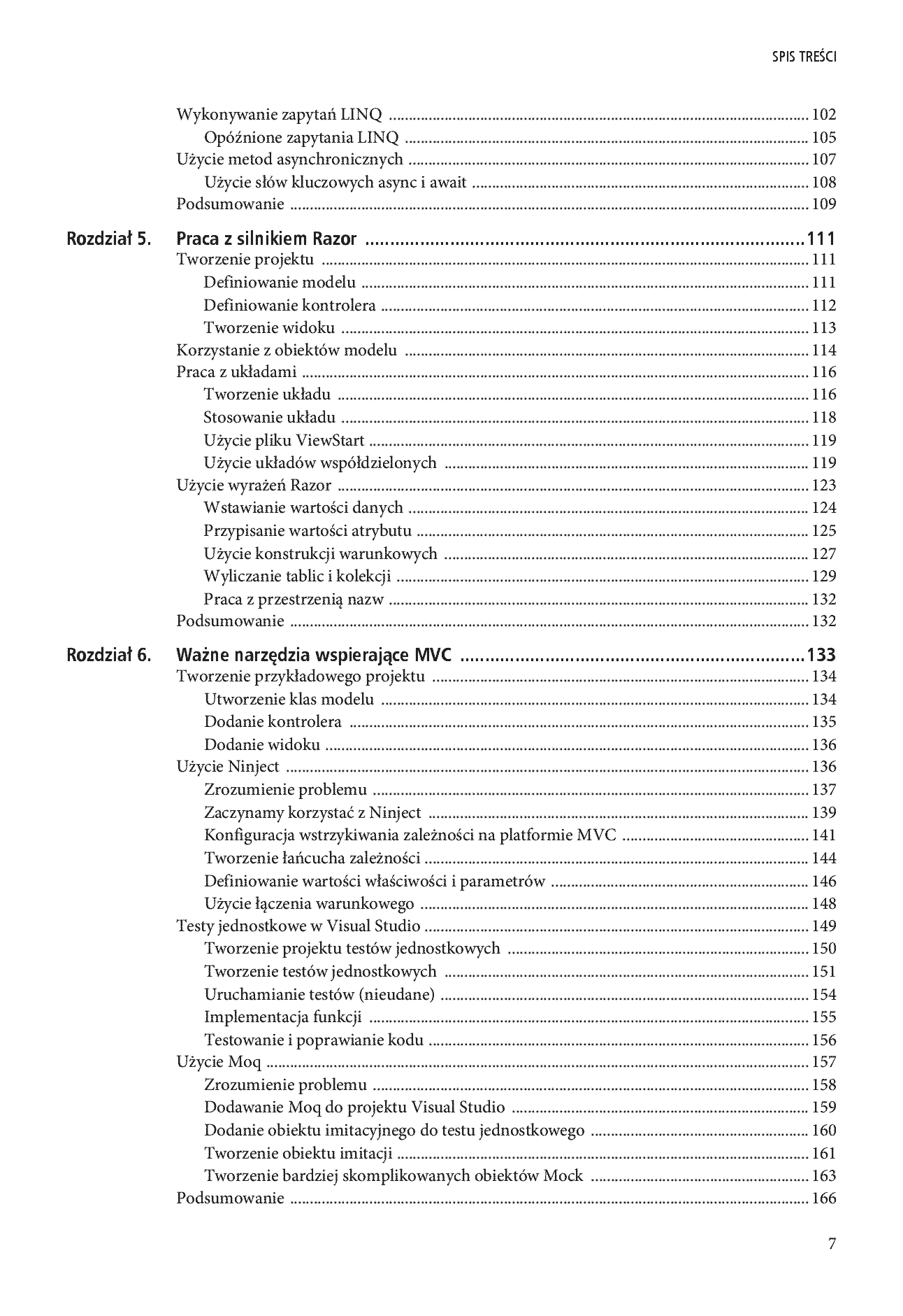 Fragment „ASP.NET MVC 4. Zaawansowane programowanie” — strona 5 z 30
