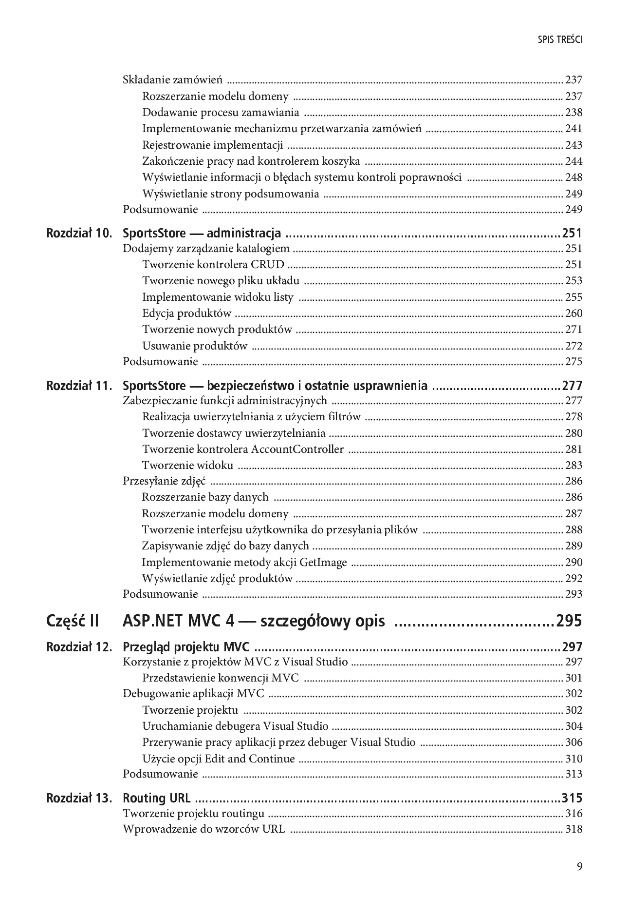 Fragment „ASP.NET MVC 4. Zaawansowane programowanie” — strona 7 z 30