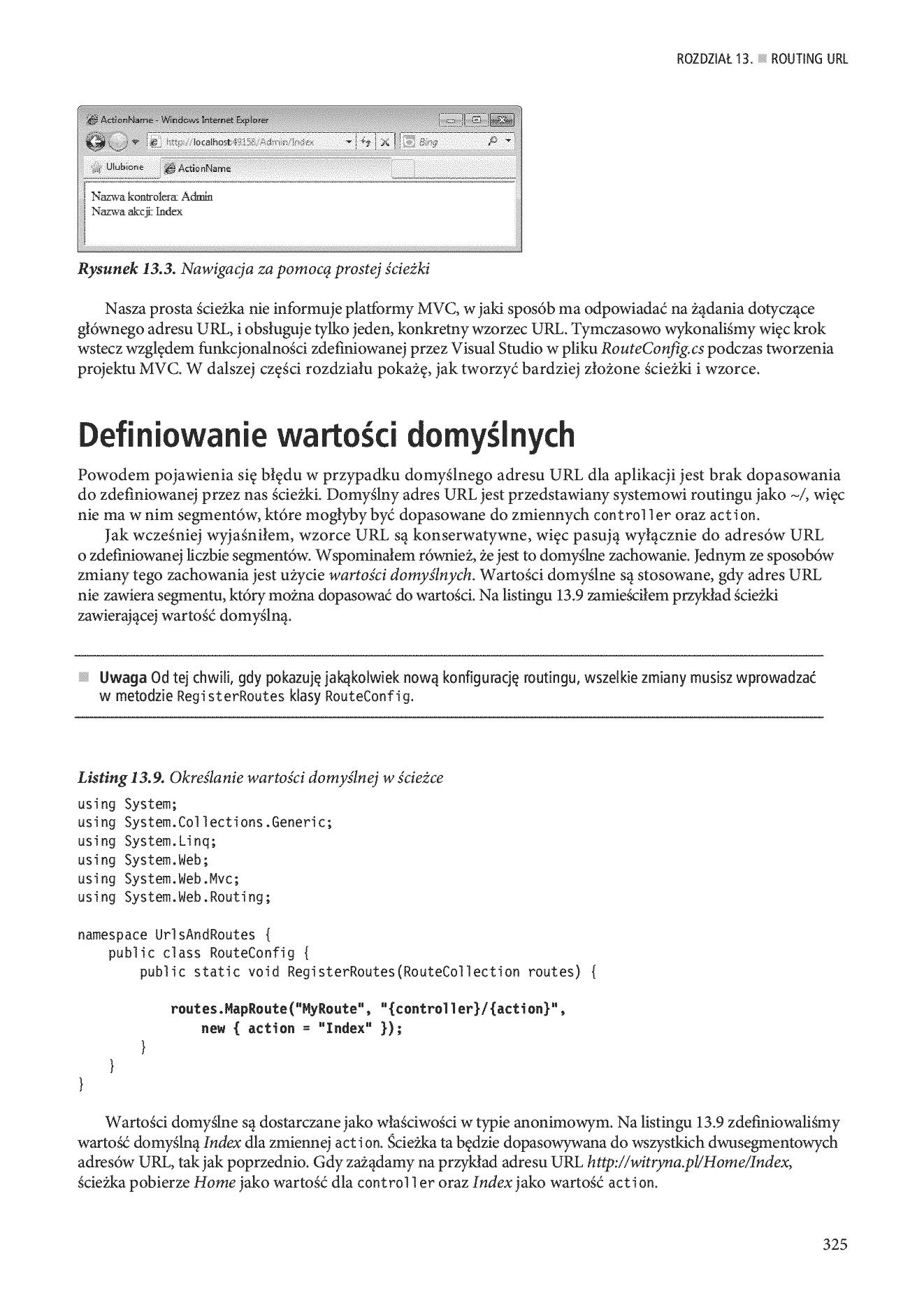 Fragment „ASP.NET MVC 4. Zaawansowane programowanie” — strona 25 z 30