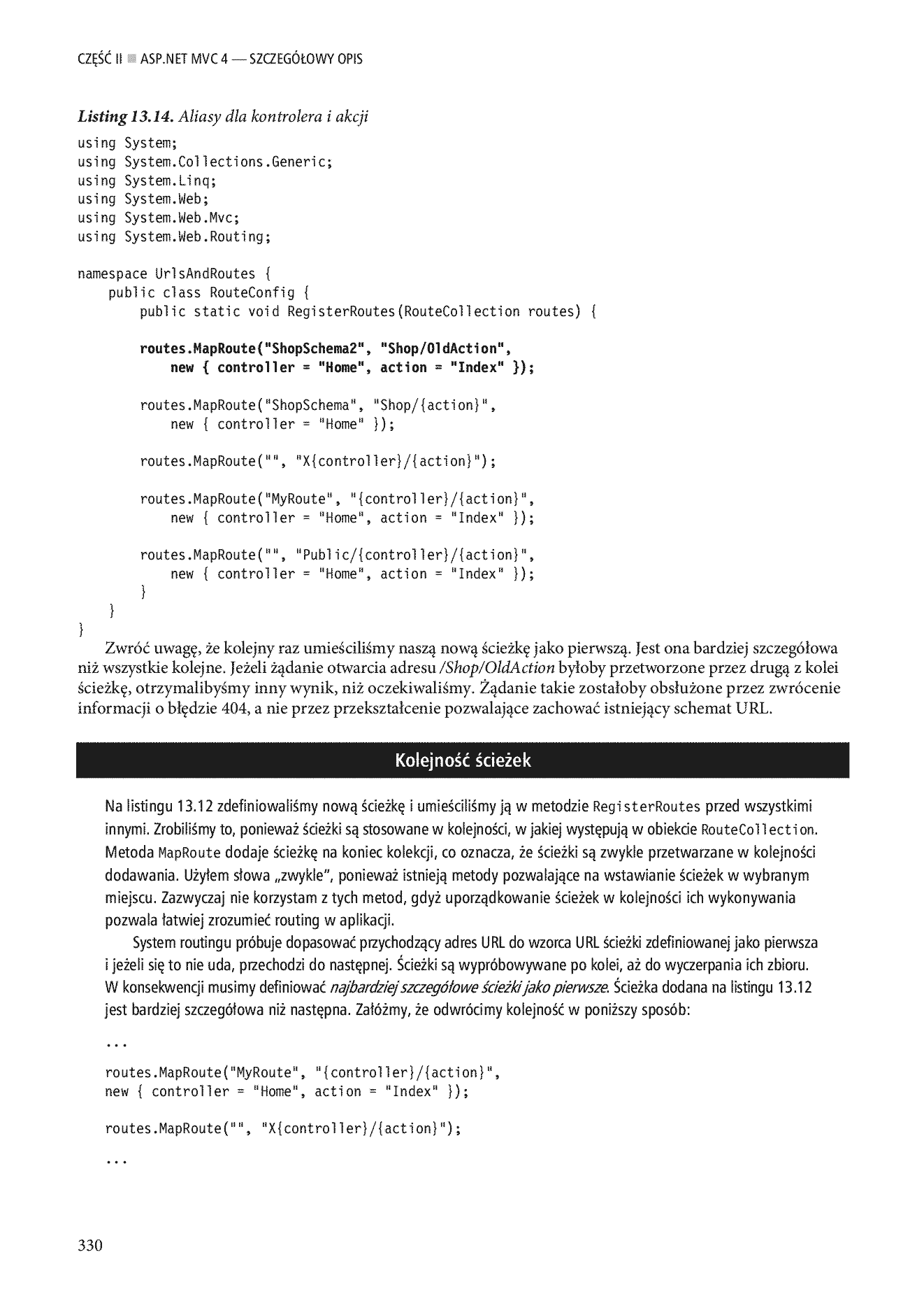Fragment „ASP.NET MVC 4. Zaawansowane programowanie” — strona 30 z 30