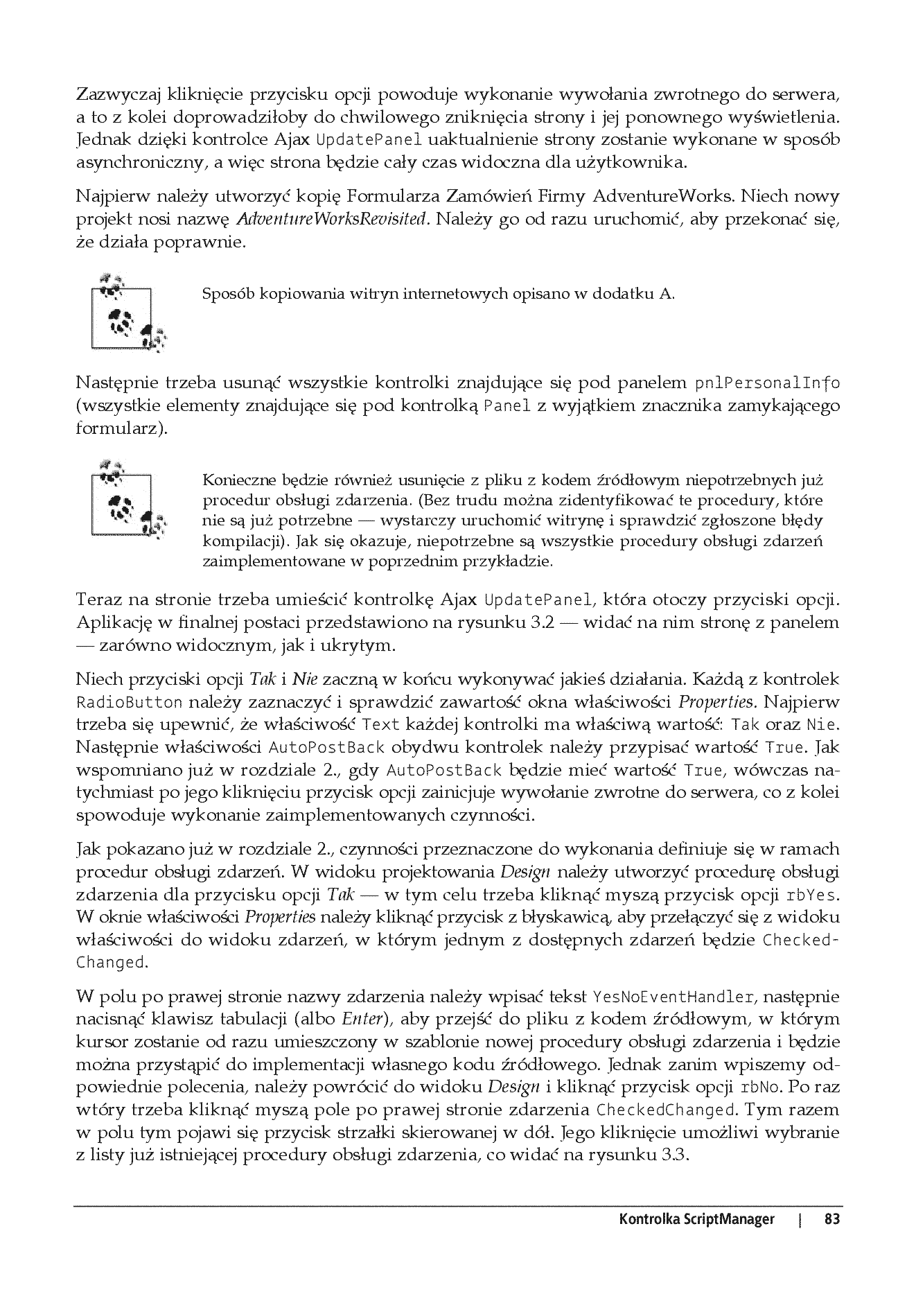 Fragment „ASP.NET 2.0 i Ajax. Wprowadzenie” — strona 12 z 30