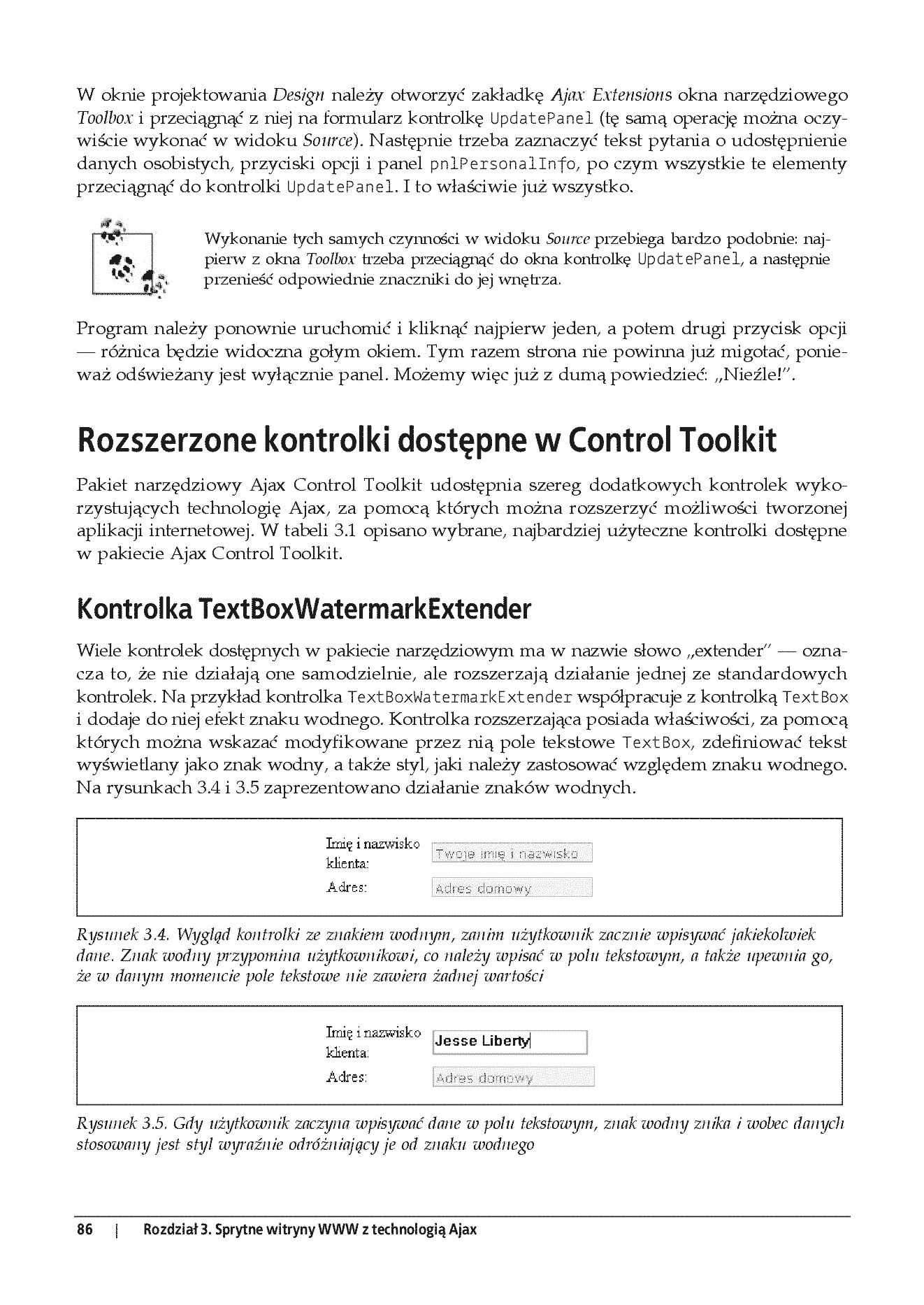 Fragment „ASP.NET 2.0 i Ajax. Wprowadzenie” — strona 15 z 30