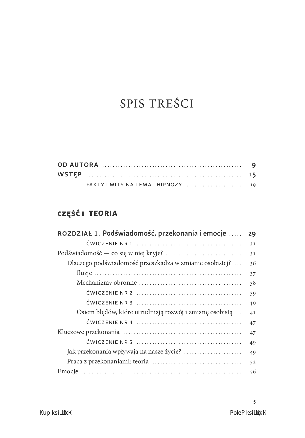 Fragment „Autohipnoza - bliskie spotkania z samym sobą” — strona 3 z 20