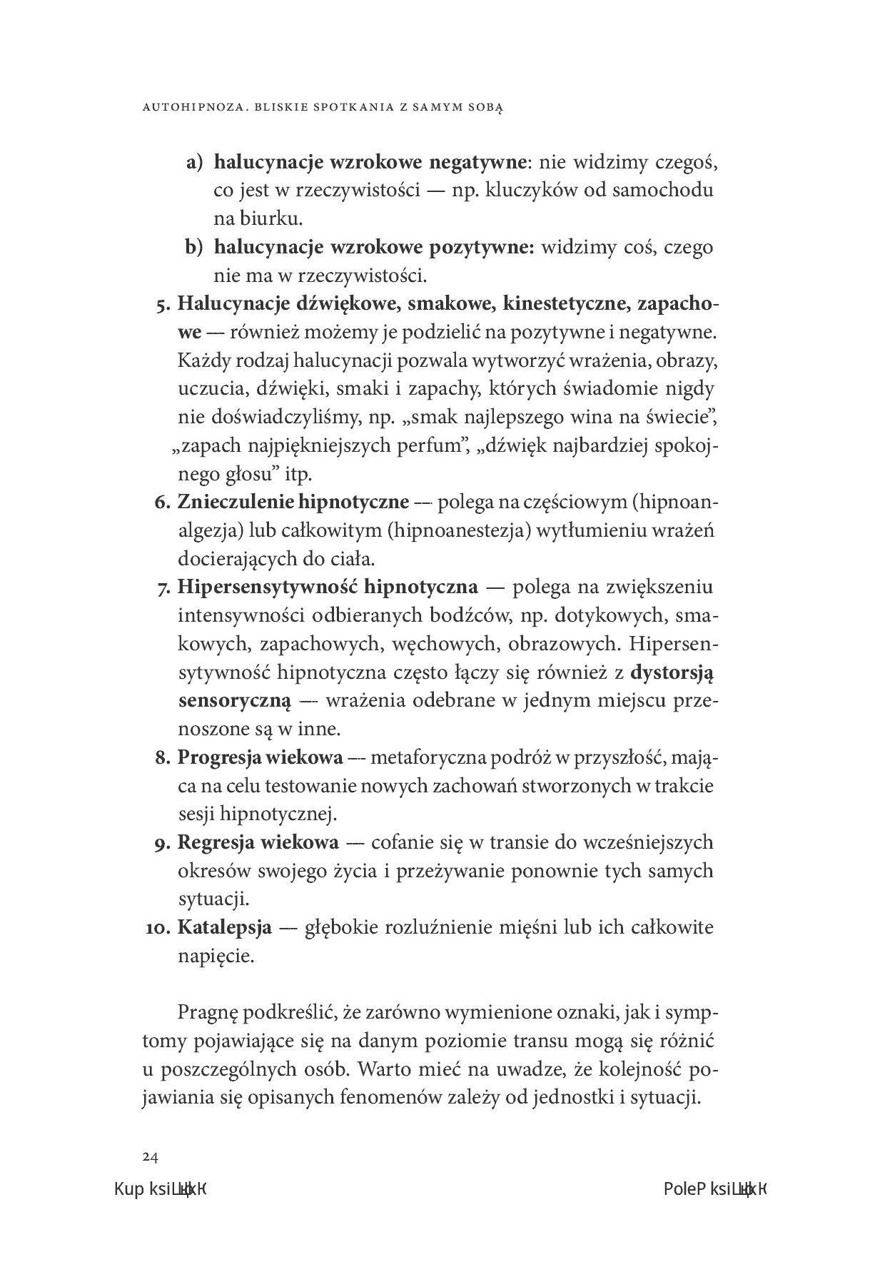 Fragment „Autohipnoza - bliskie spotkania z samym sobą” — strona 16 z 20