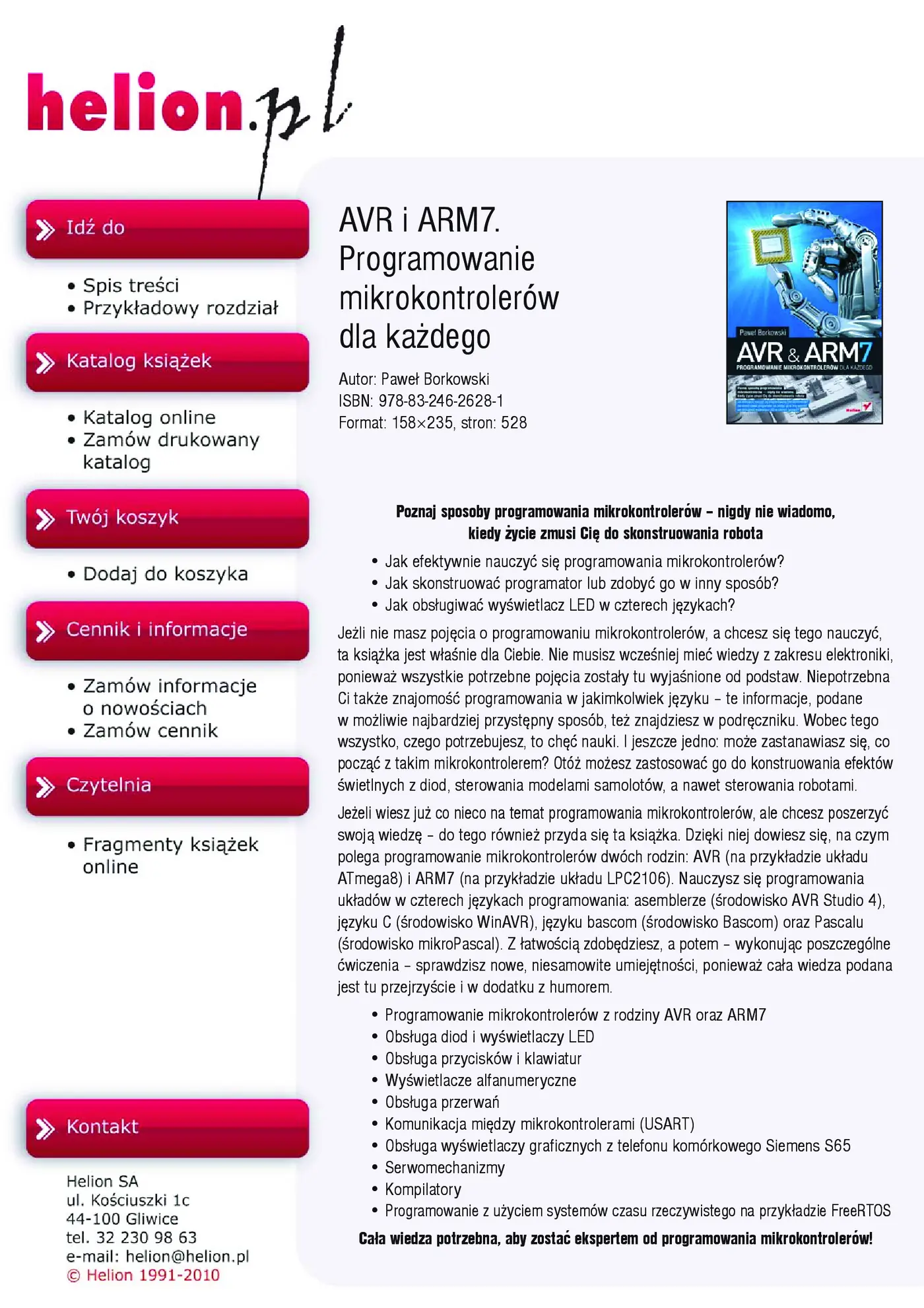 Fragment „AVR i ARM7. Programowanie mikrokontrolerów dla każdego” — strona 2 z 30