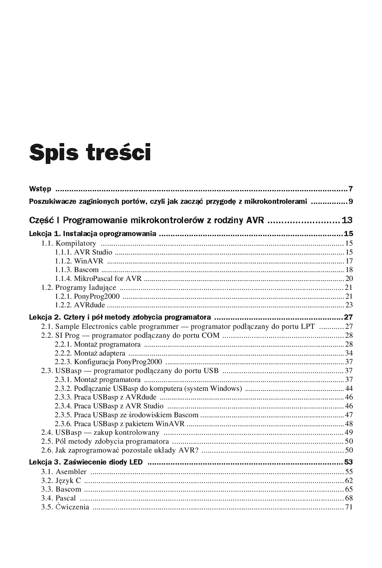 Fragment „AVR i ARM7. Programowanie mikrokontrolerów dla każdego” — strona 3 z 30