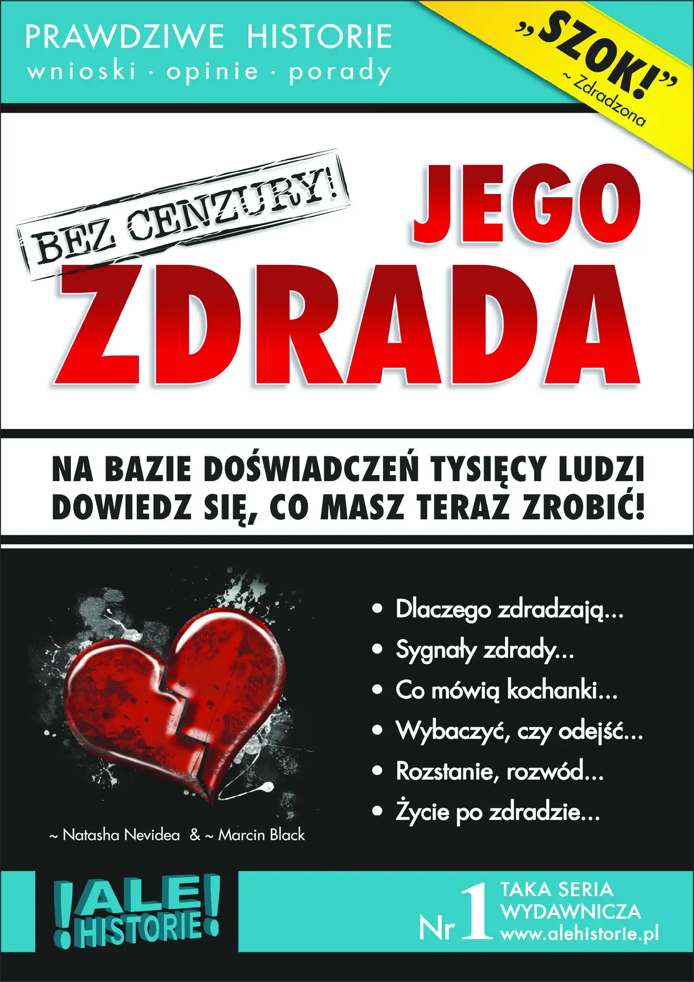 Fragment „Jego zdrada. Prawdziwe historie, wnioski, opinie, porady” — strona 1 z 30