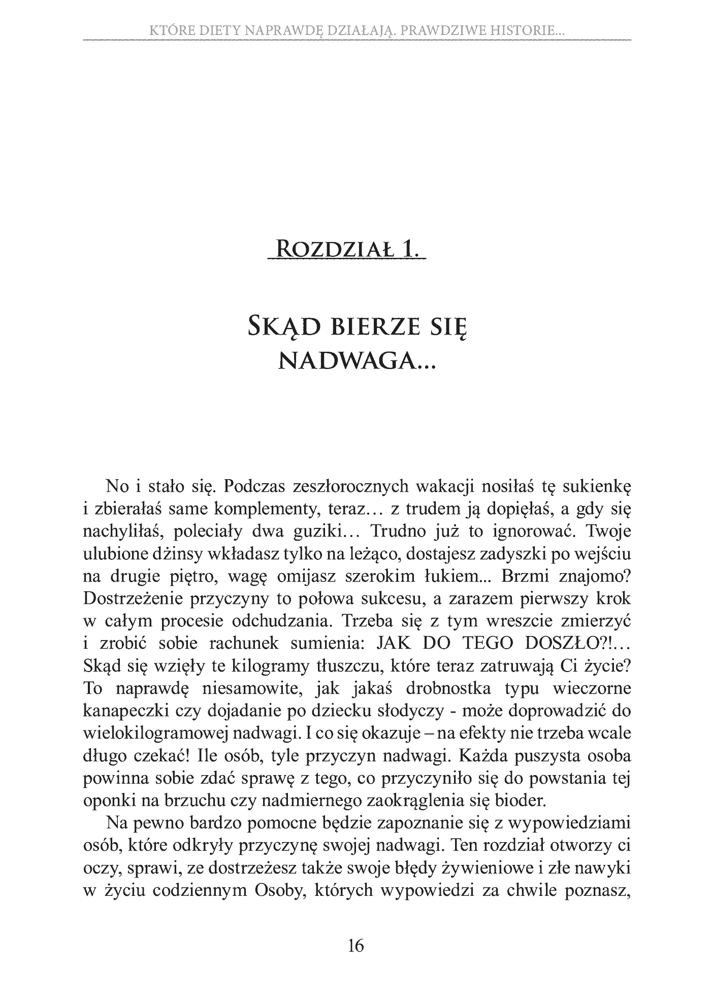 Fragment „Które diety naprawdę działają. Prawdziwe historie, wnioski, opinie, porady” — strona 16 z 30