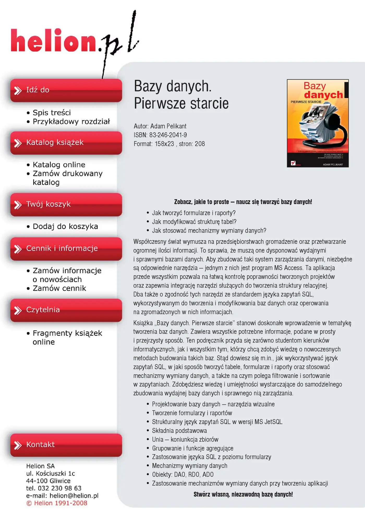 Fragment „Bazy danych. Pierwsze starcie” — strona 1 z 16